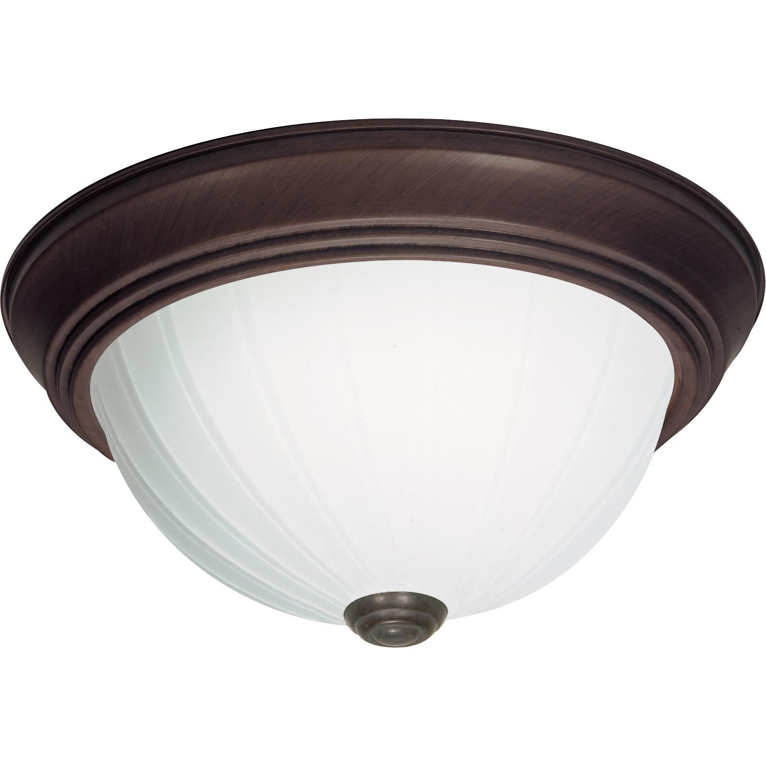 Melon 13 Inch 2 Light Flush Mount by Nuvo Lighting