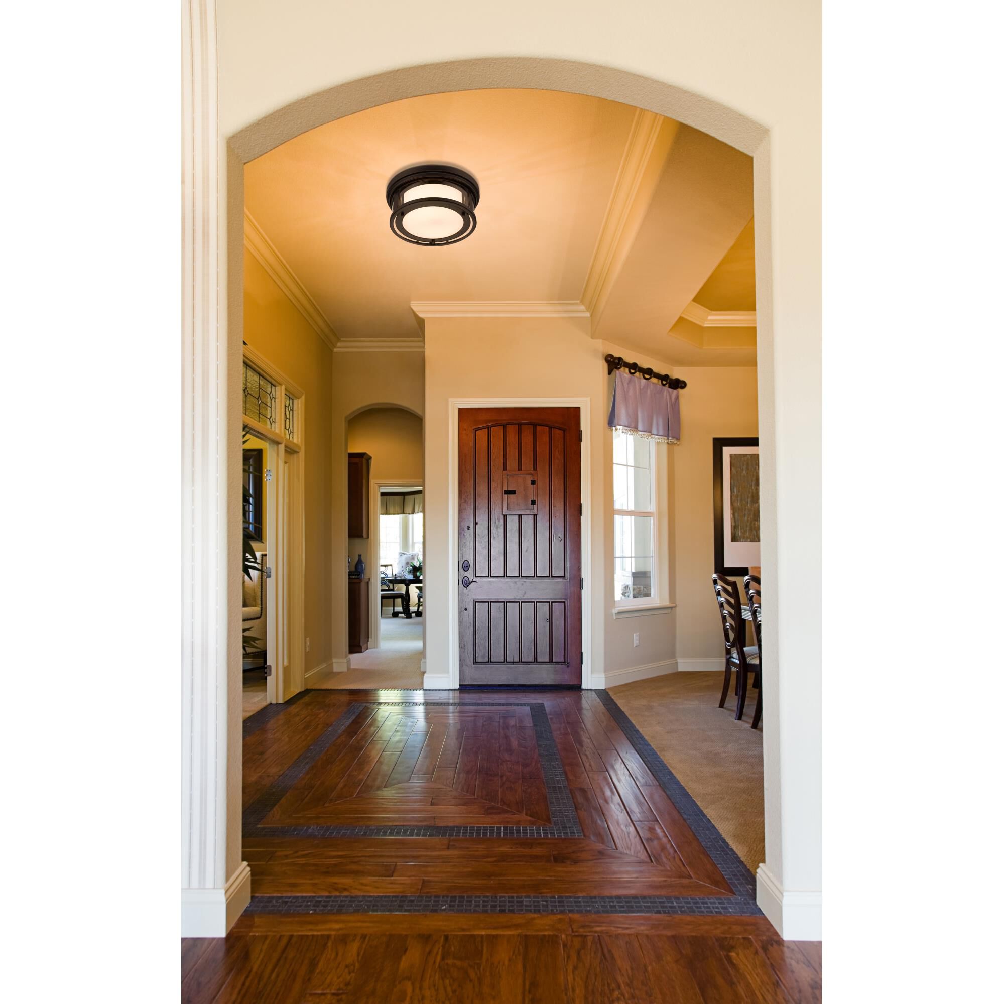 Willow 12 Inch 2 Light Flush Mount by Z-Lite