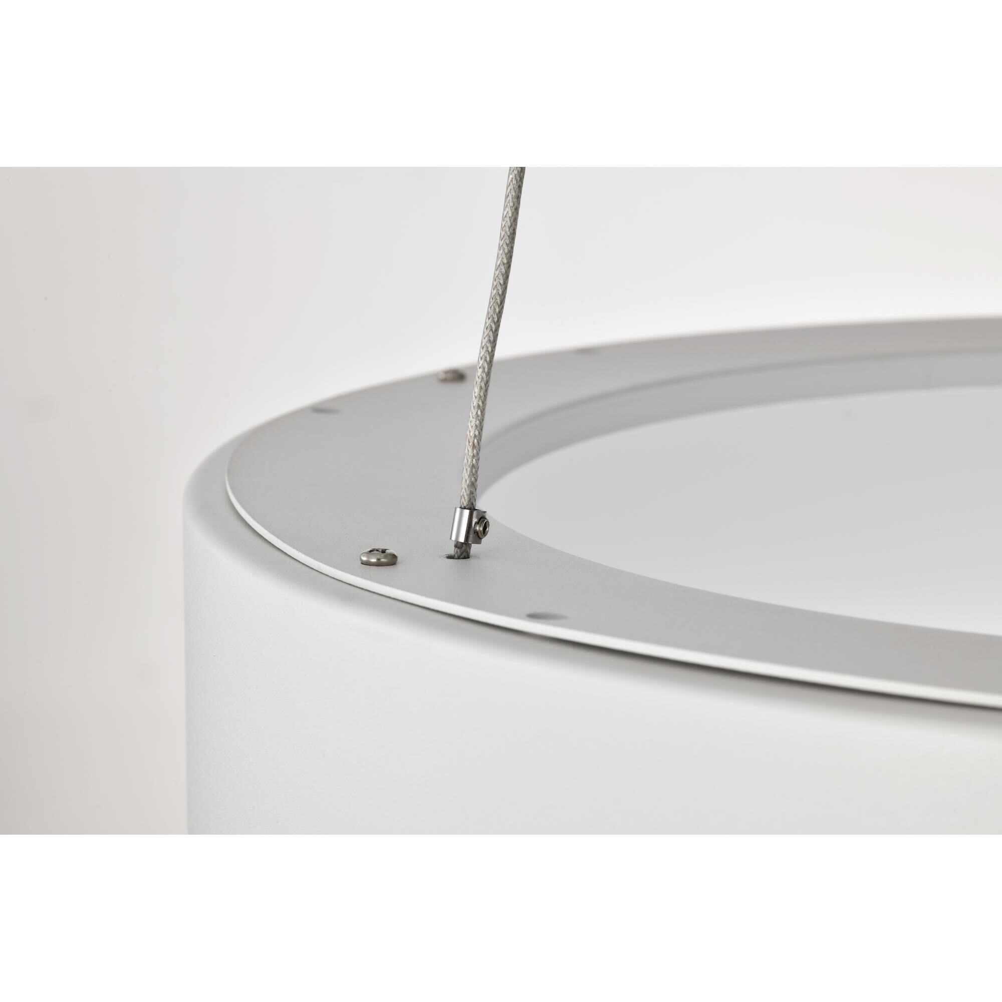 Shown in White finish