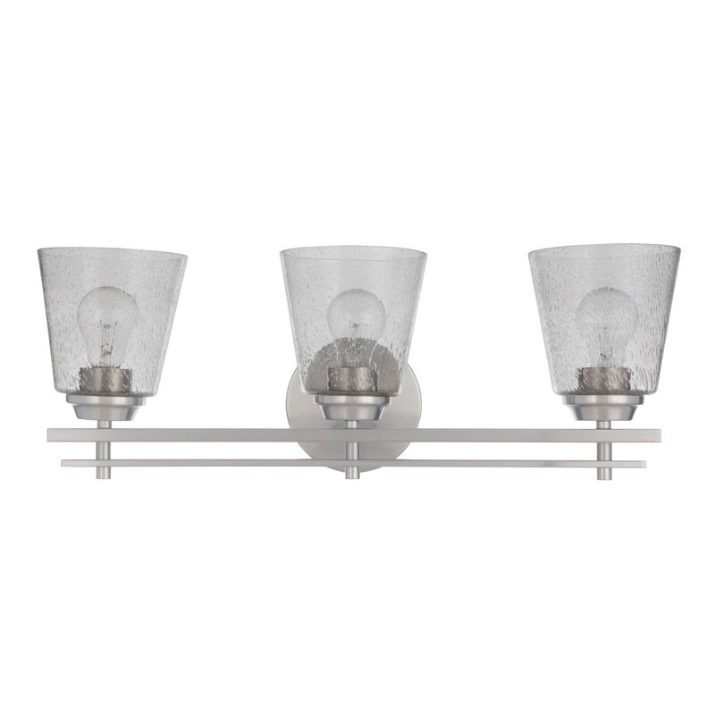 Drake 24 Inch 3 Light Bath Vanity Light by Craftmade