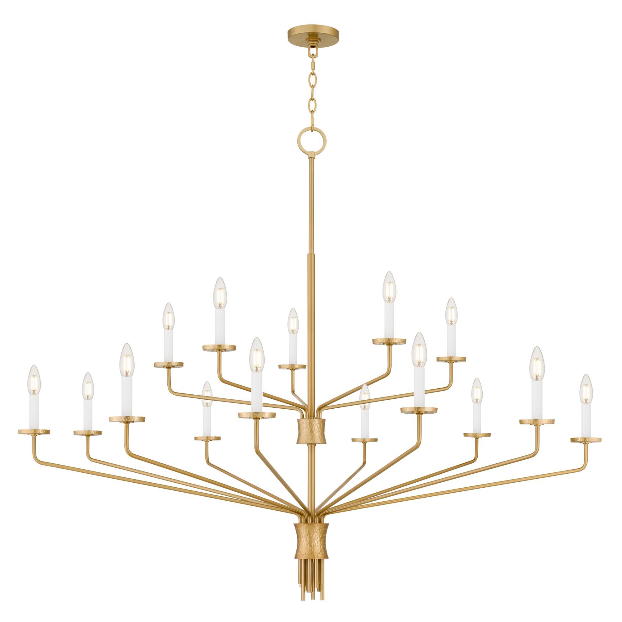 Shown in Brushed Gold finish