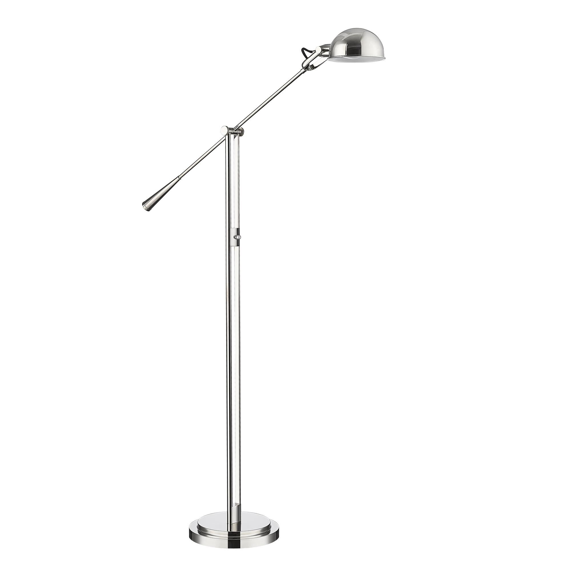 Shown in Polished Nickel finish and Polished Nickel shade