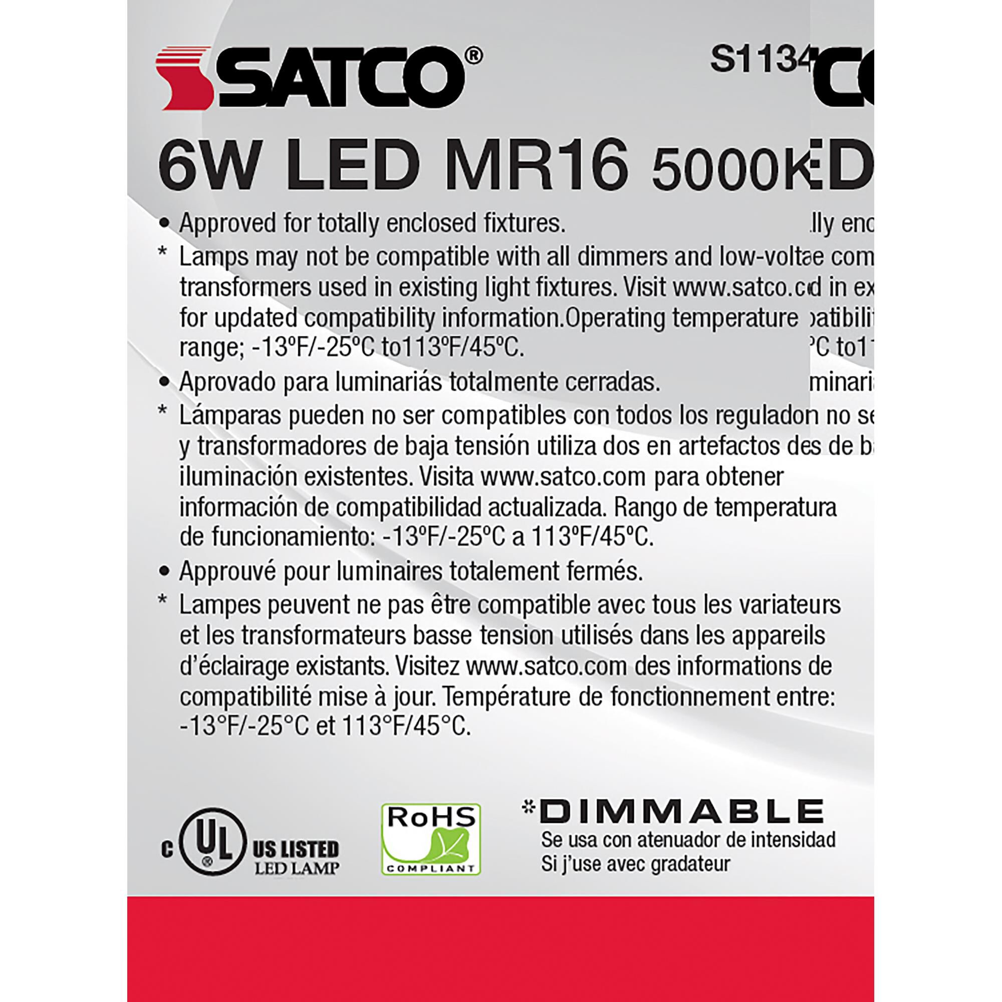 LED Light Bulb by Satco
