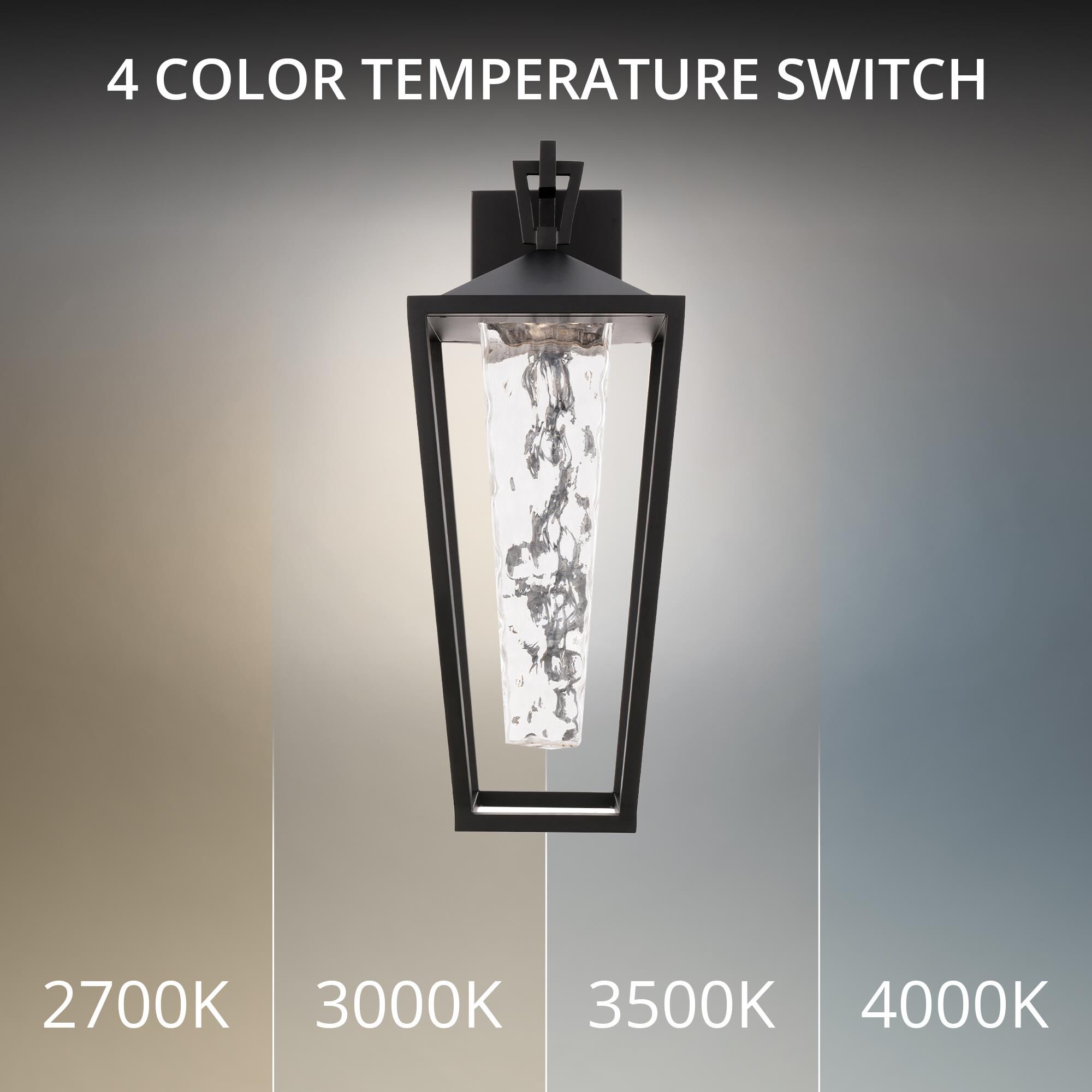 Shown in Black finish