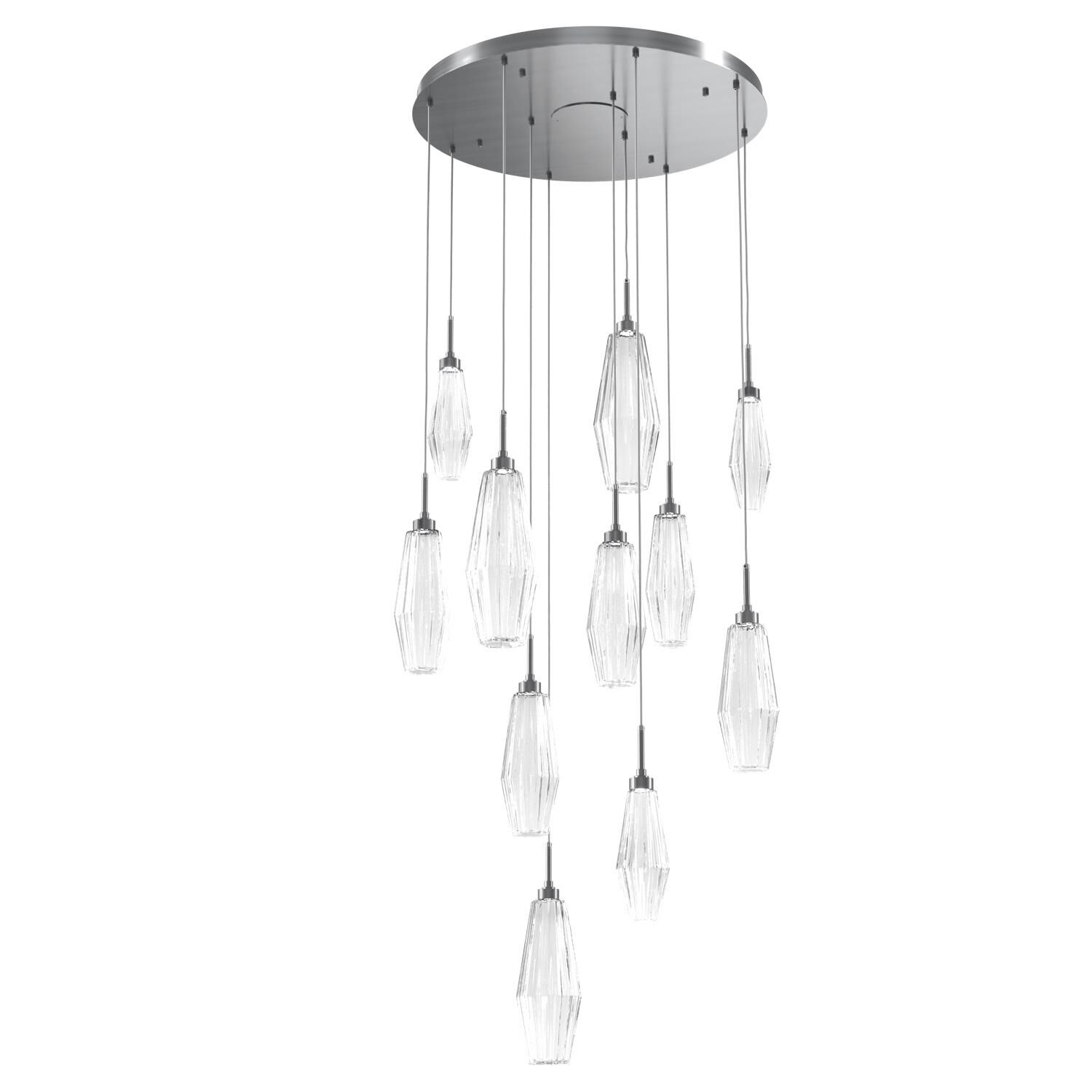 Aalto 33 Inch 11 Light LED Multi Light Pendant by Hammerton Studio