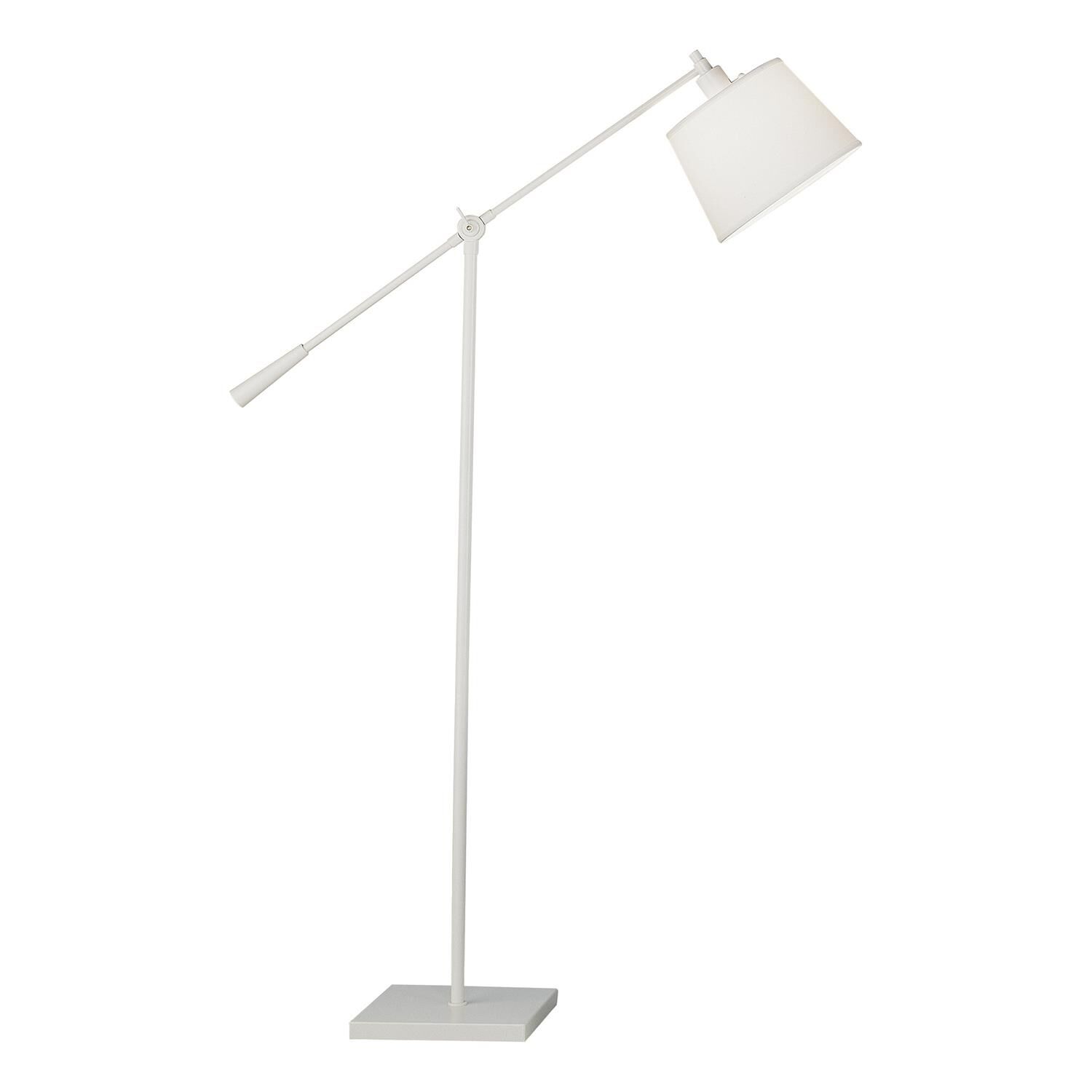 Shown in Stardust White Powder Coat  Over Steel finish and Mont Blanc White Parchment With Top Diffuser shade