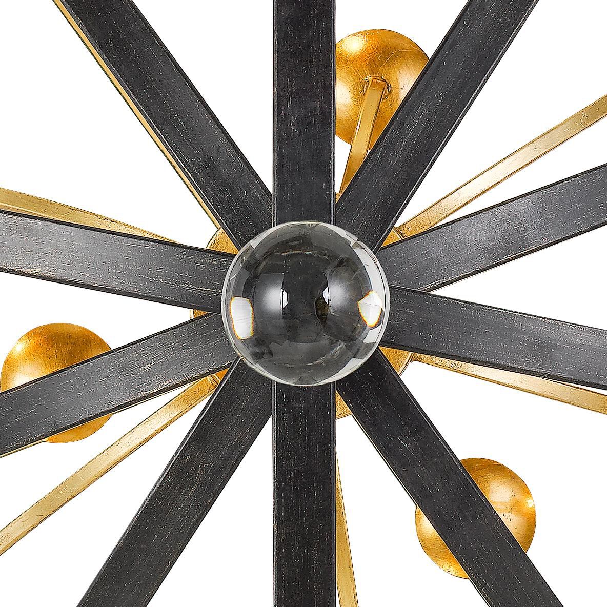 Shown in English Bronze + Antique Gold finish