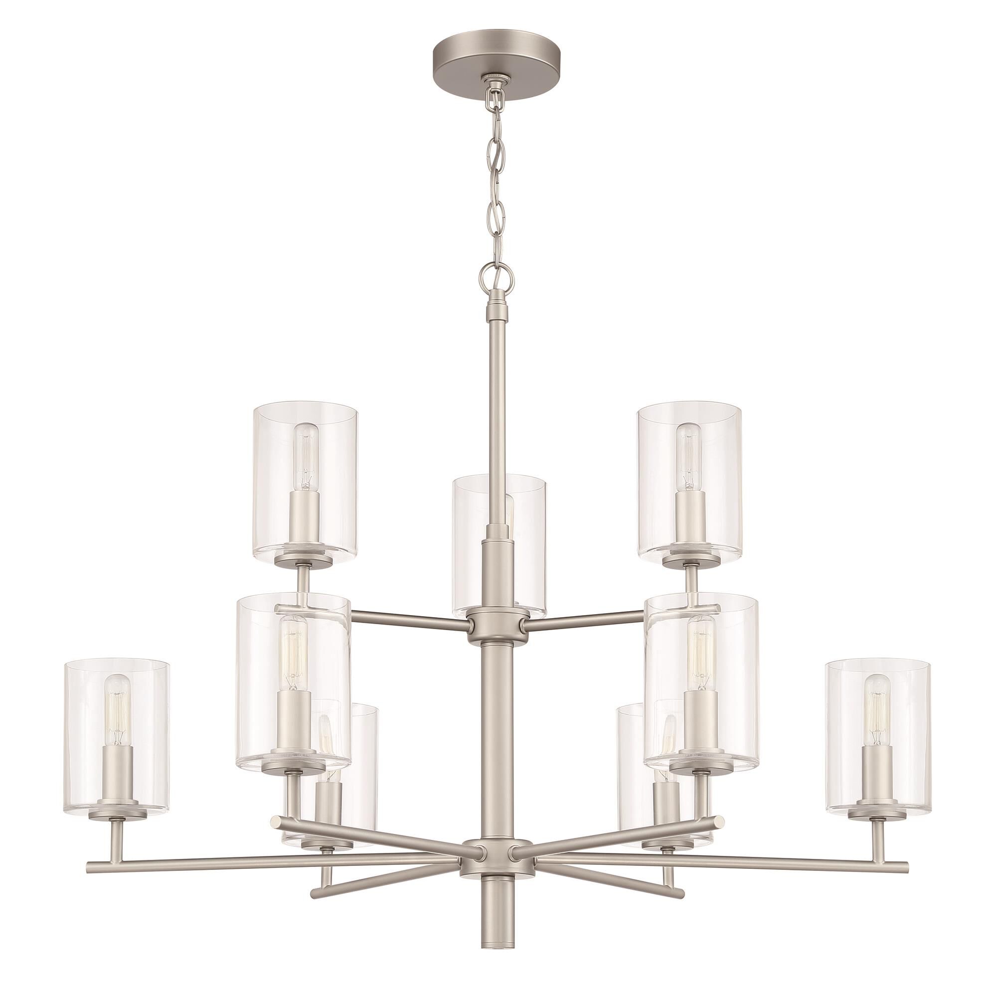 Shown in Satin Nickel finish