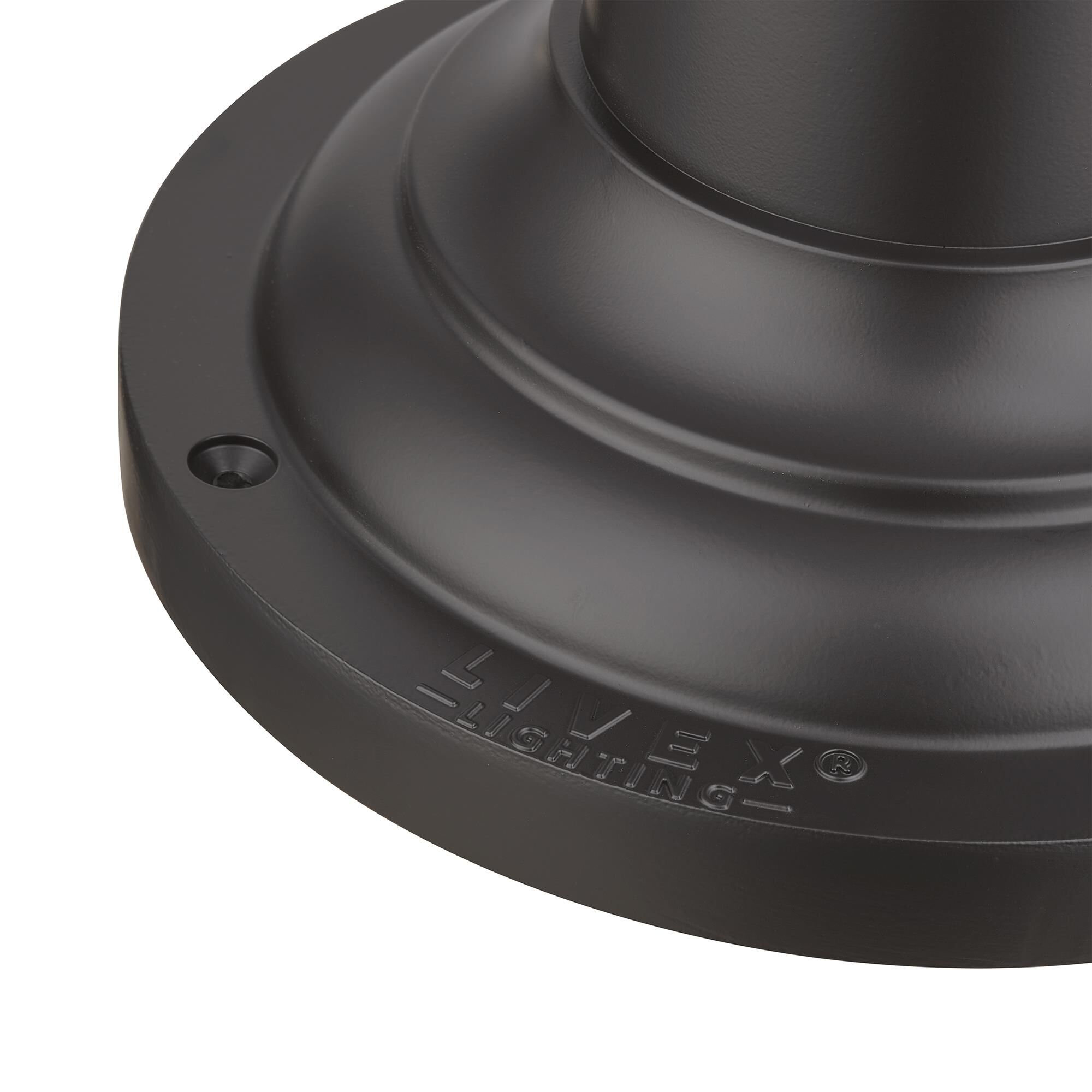 Livex Lighting Outdoor Pier Mount Adapters Outdoor Pier Mount Adapter