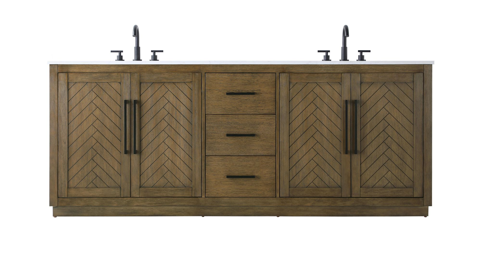 Shown in Hazel Oak finish