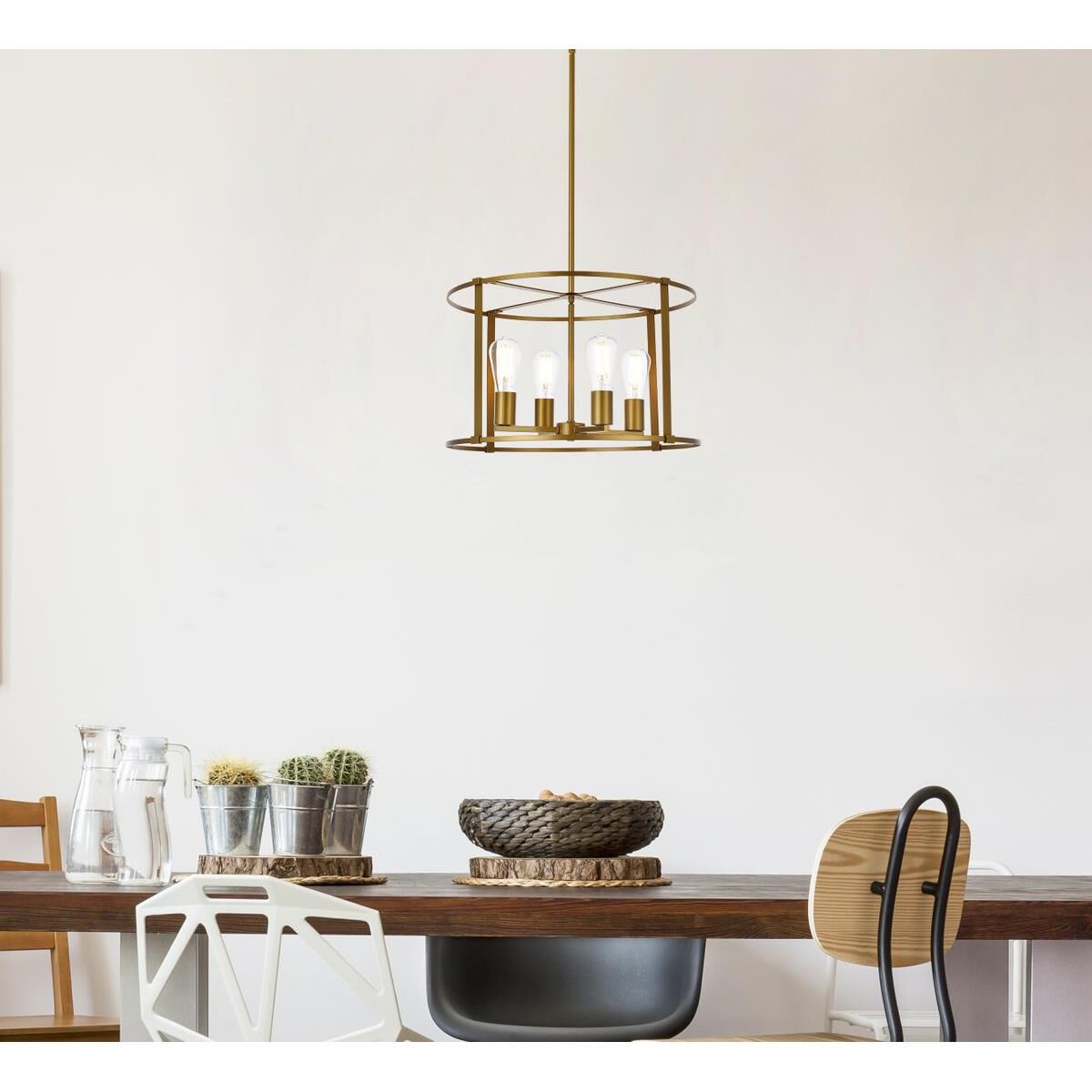 Agnys 20 Inch Large Pendant by Elegant Lighting