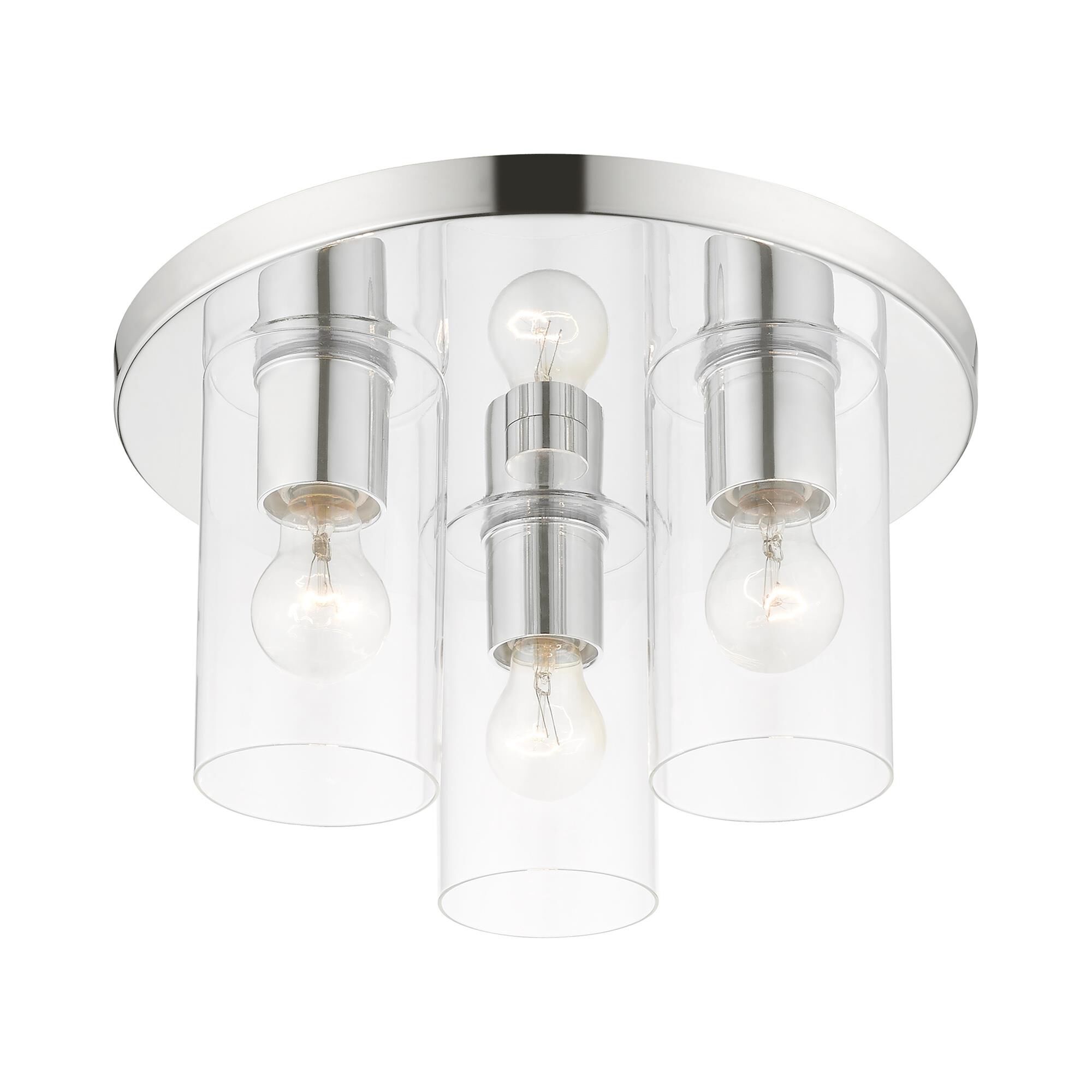 Zurich 3 Light Flush Mount by Livex Lighting
