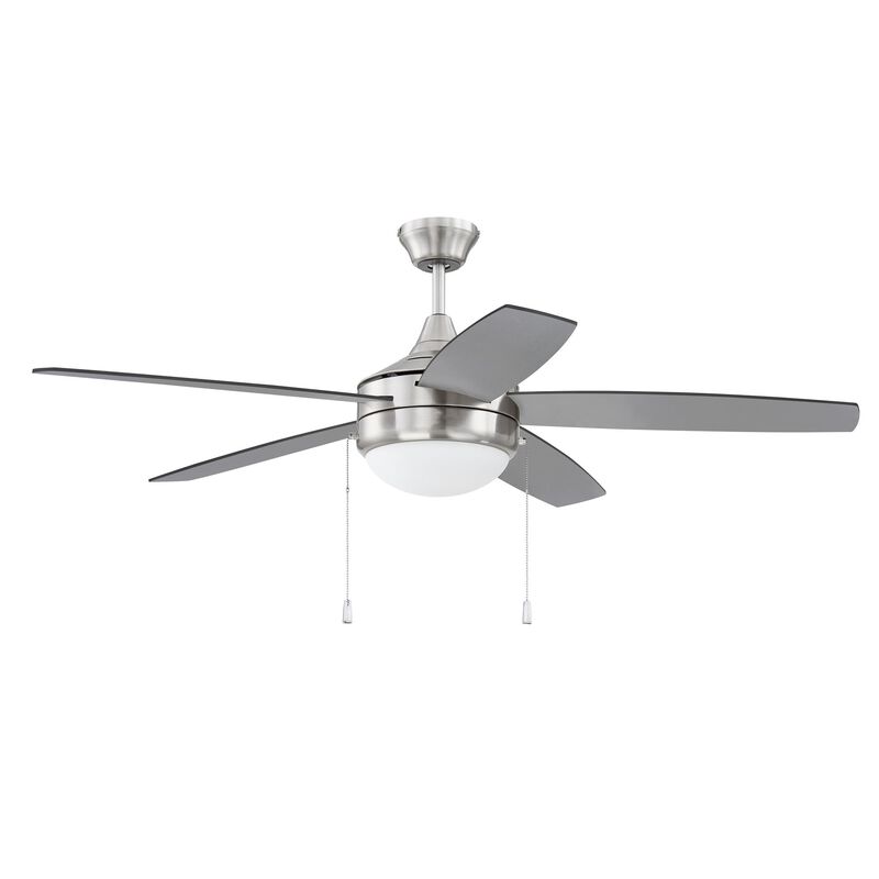 Phaze Energy Star 52 Inch 5 Blade Ceiling Fan with Light Kit by Craftmade