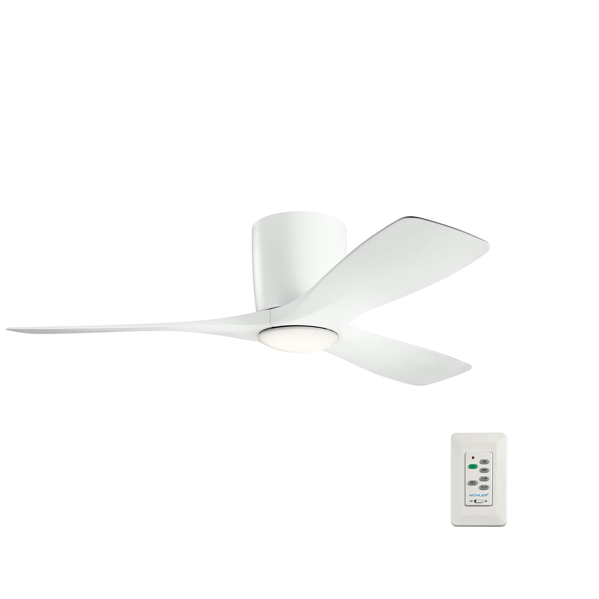 Shown in Matte White finish