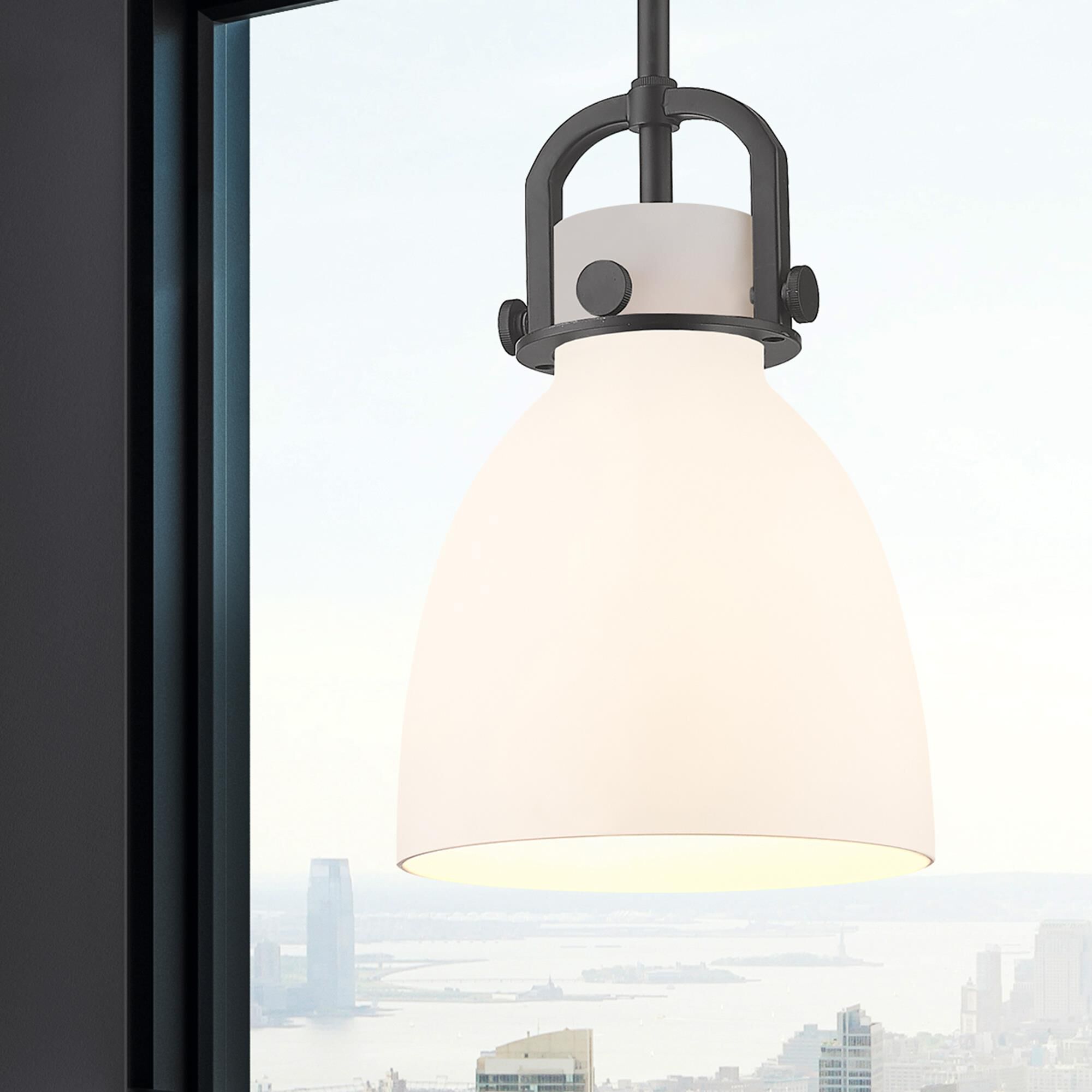 Bruno Marashlian Newton Bell 8 Inch Mini Pendant by Innovations Lighting