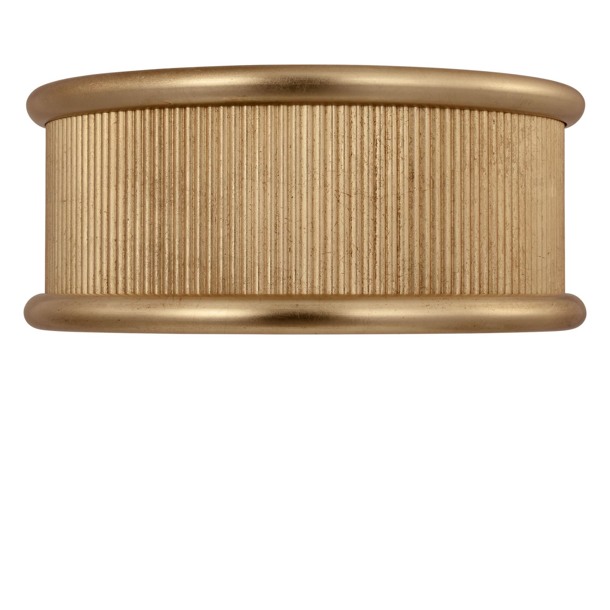 Shown in Gild finish and Silk Screen White Inside, Clear Outside shade