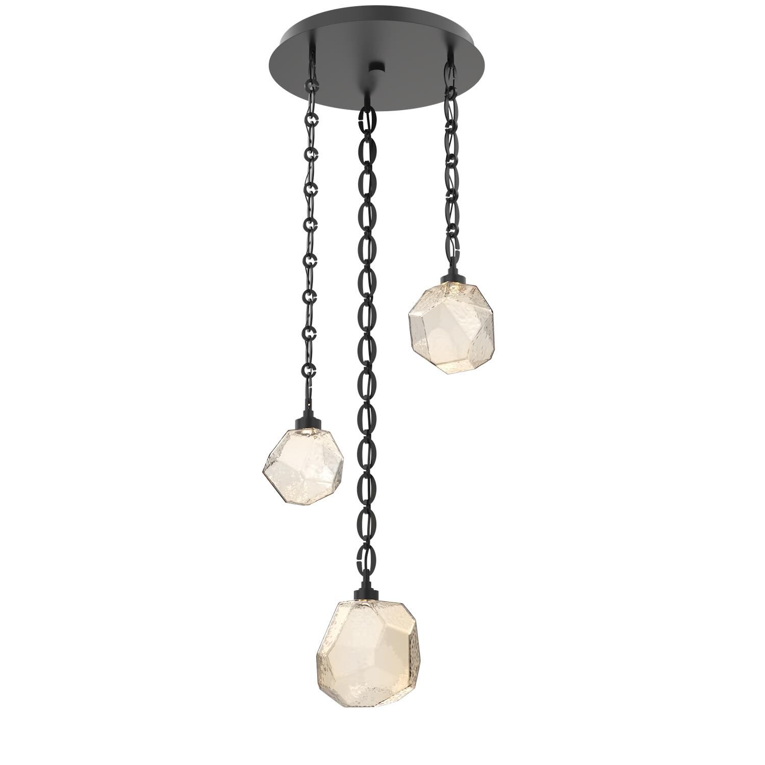 Levi Wilson Gem 21 Inch Multi Light Pendant by Hammerton Studio