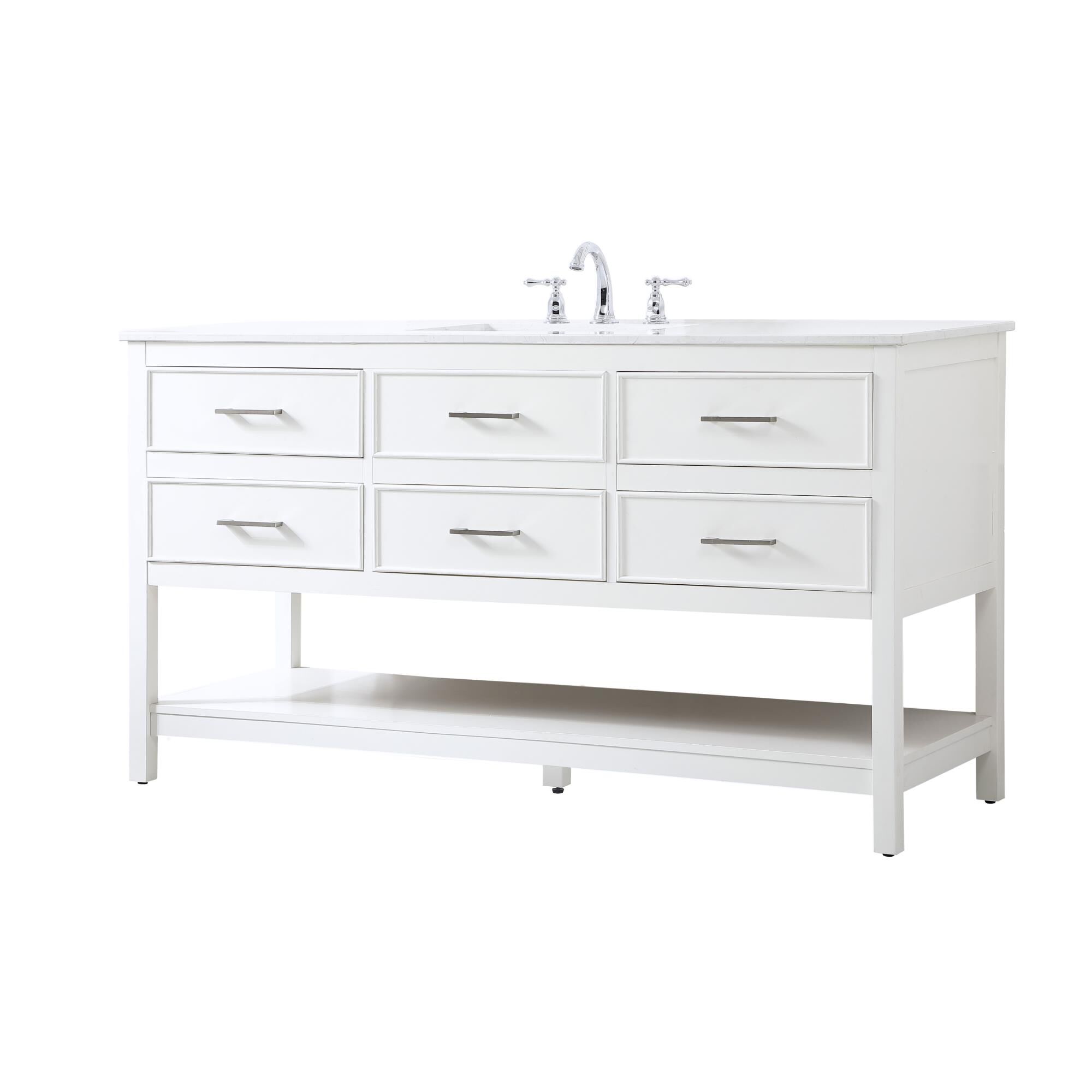 Sinclaire 60 Inch Bath Vanity by Elegant Decor