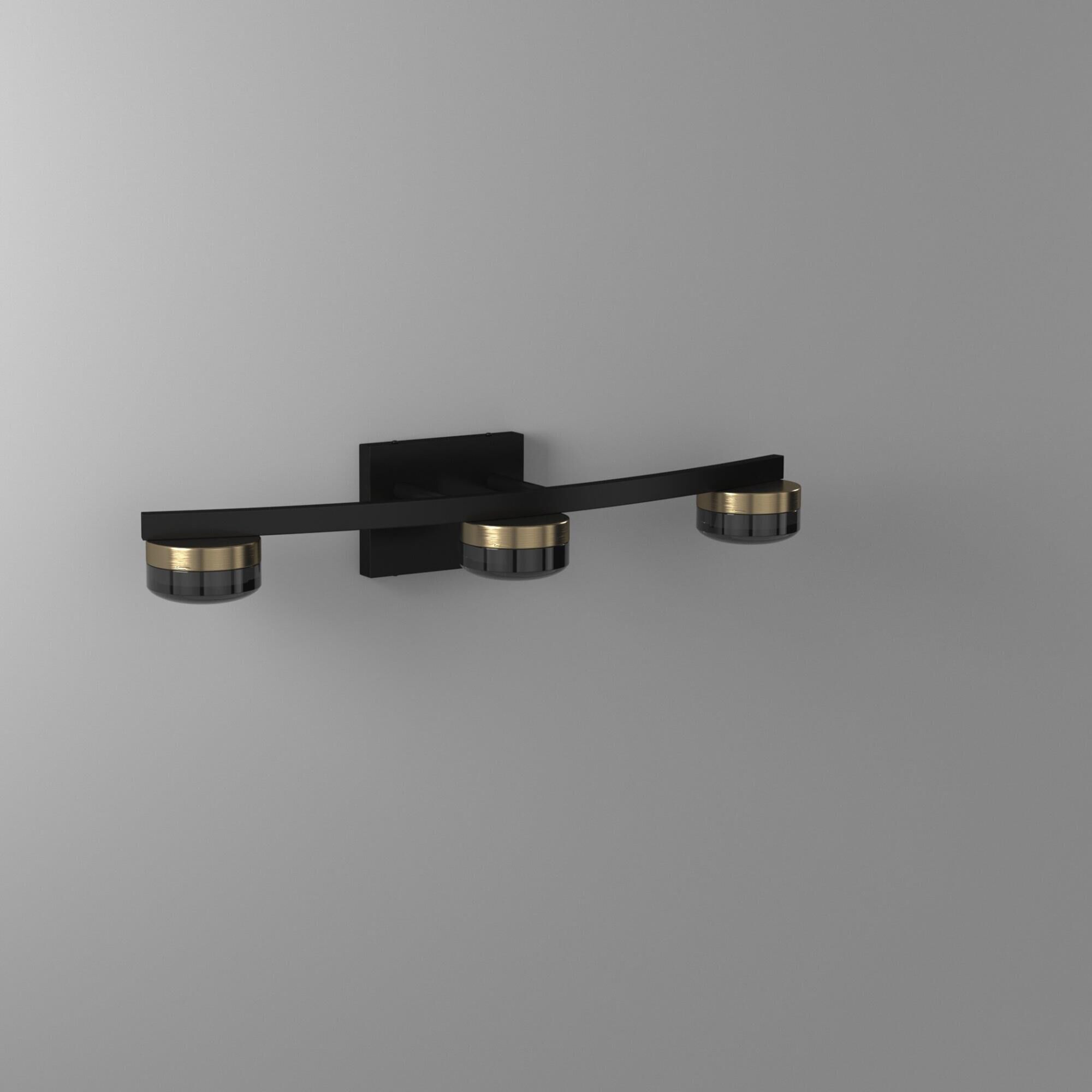 Puck 24 Inch 3 Light LED Bath Vanity Light by Justice Design Group