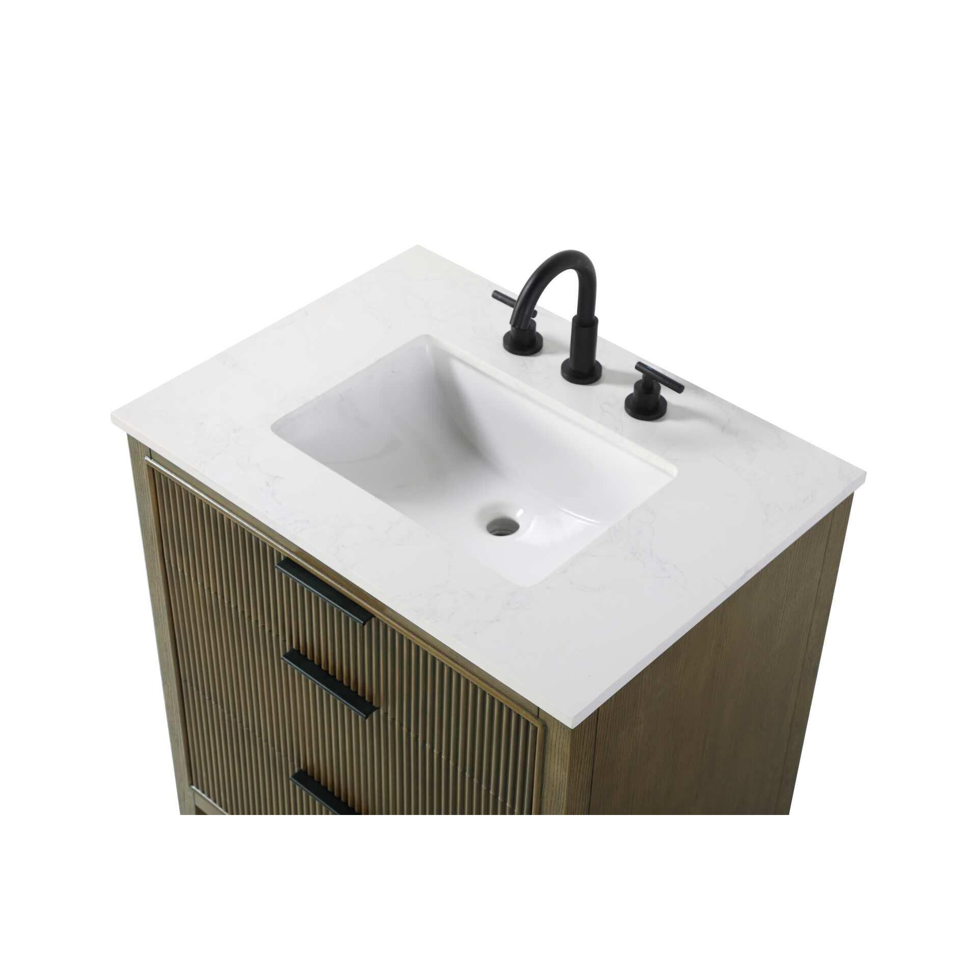 Langston 30 Inch Bath Vanity by Elegant Decor