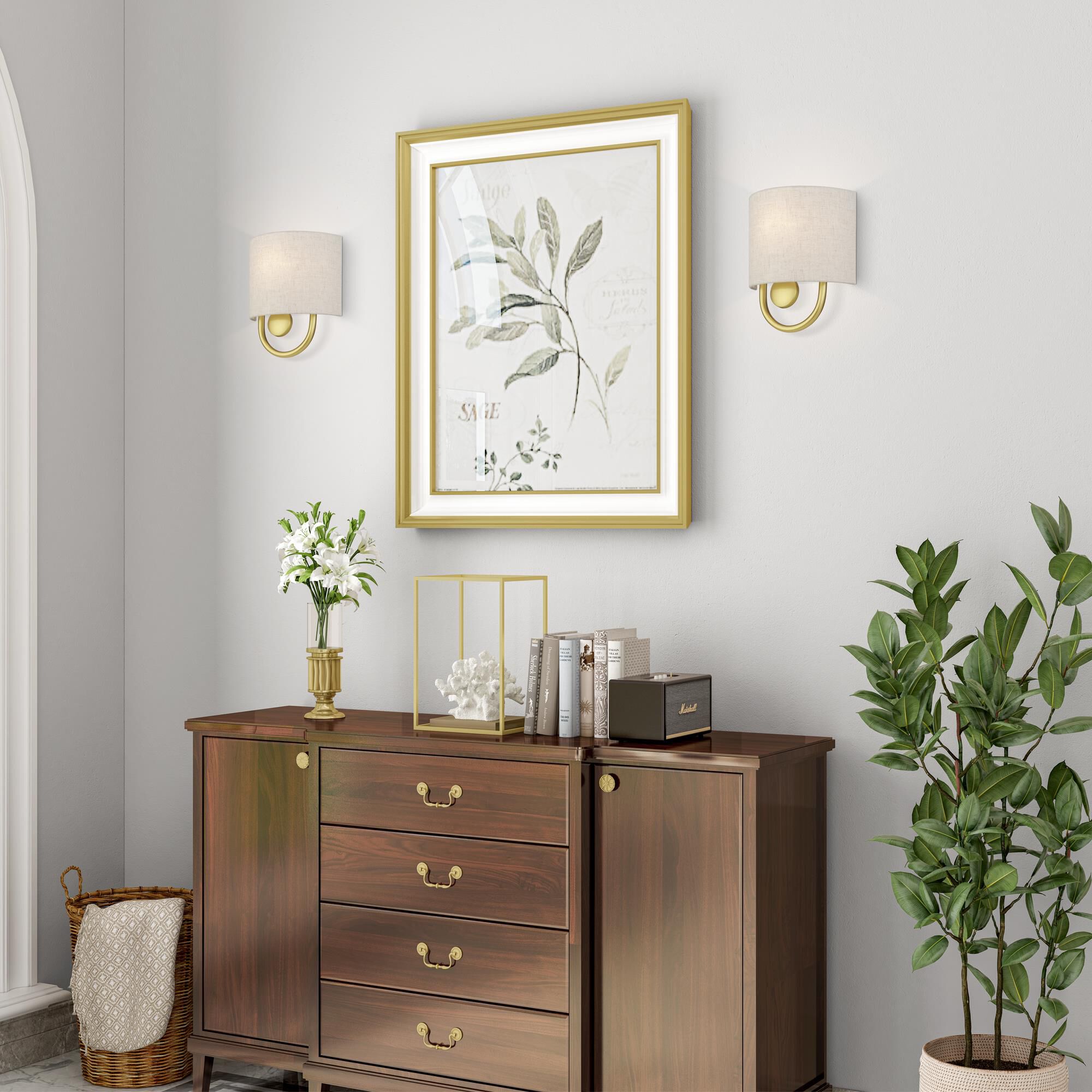 Stratton 9 Inch Wall Sconce by Livex Lighting