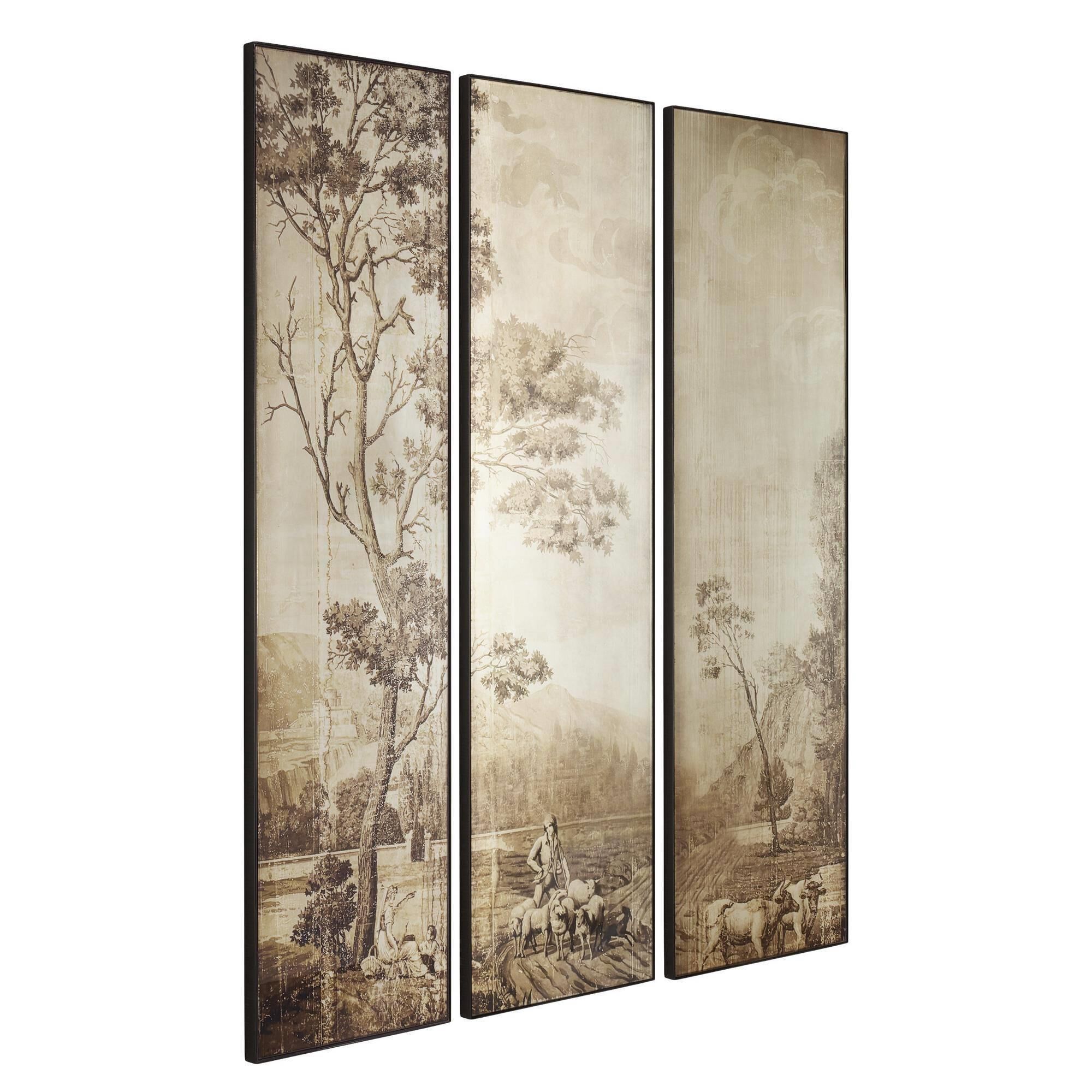 Shown in Bronze and Screen-Printed Landscape finish