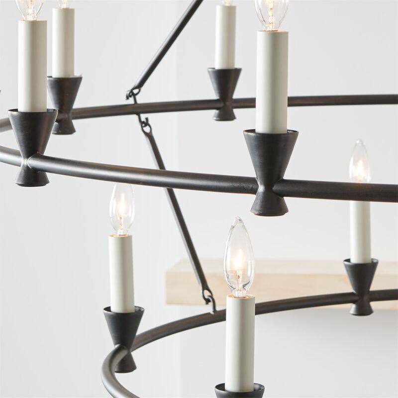 Chapman & Myers Keystone 49 Inch Chandelier by Visual Comfort Studio
