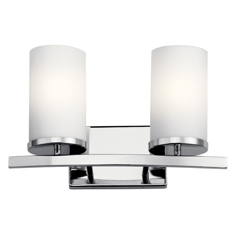 Crosby 15 Inch Bath Vanity Light by Kichler