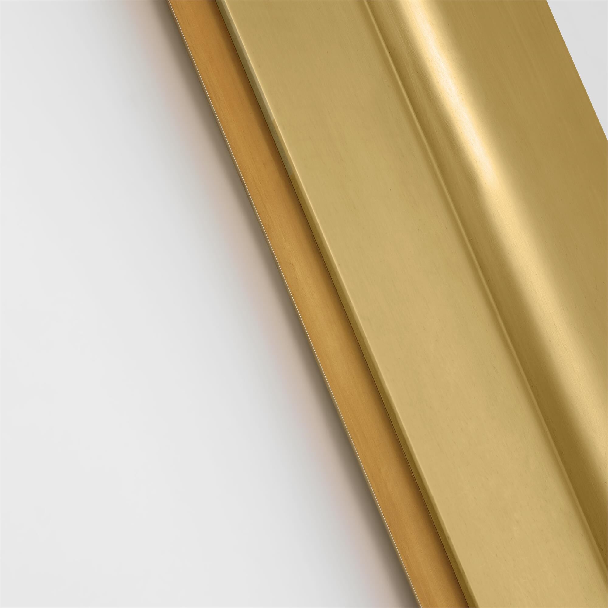 Shown in Hand-Rubbed Antique Brass finish and Brass shade