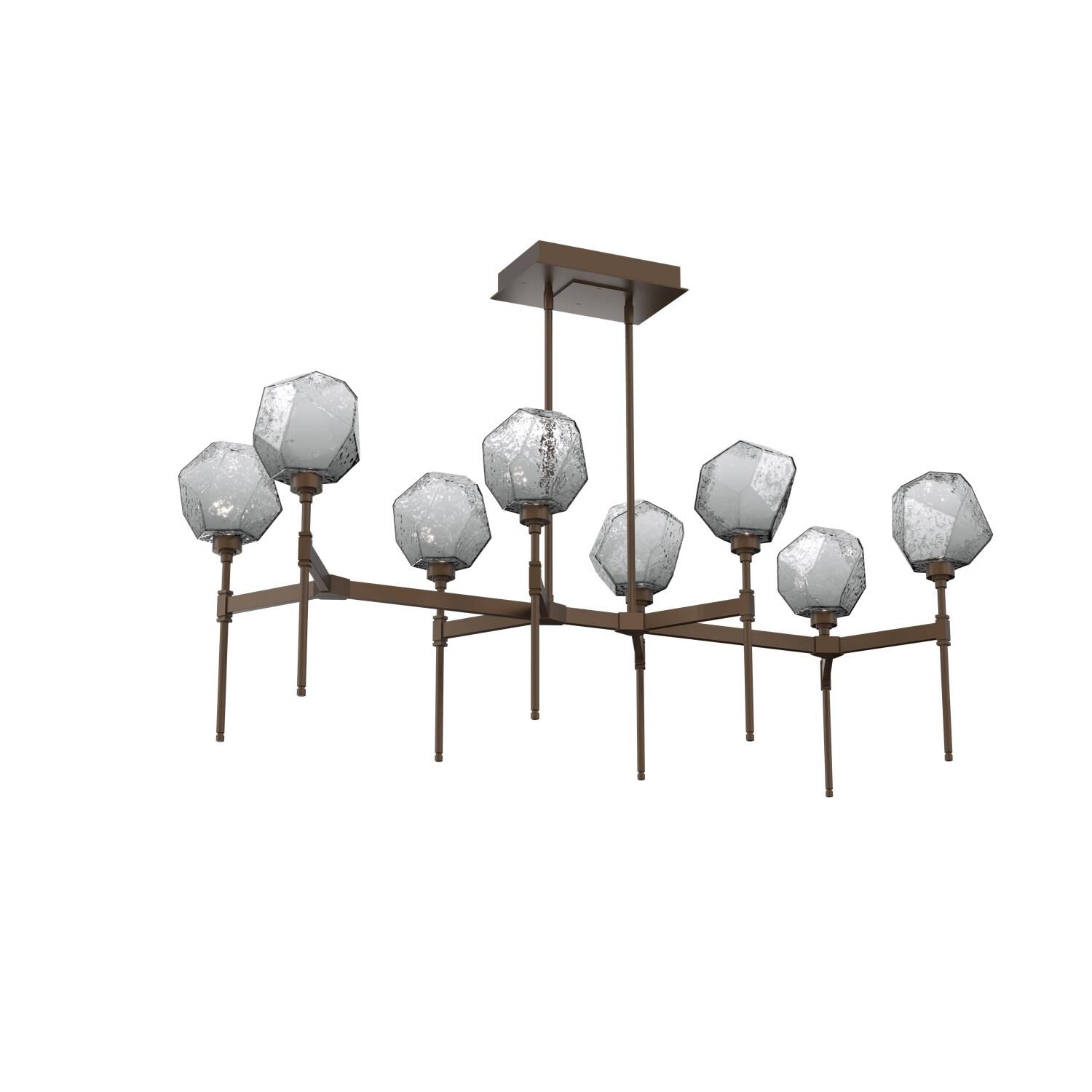 Shown in Flat Bronze finish and Smoke glass