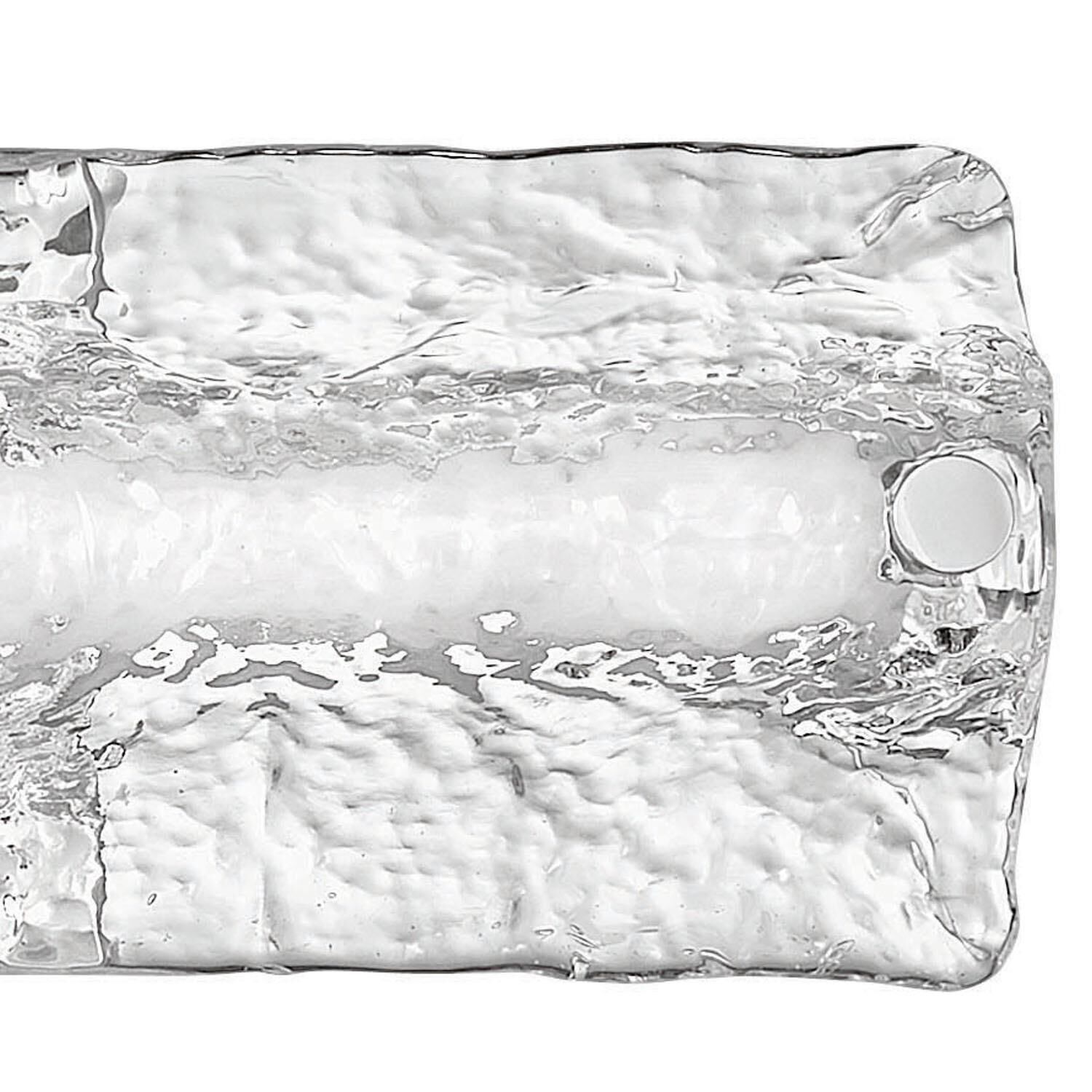 Shown in Chrome finish and Lava glass