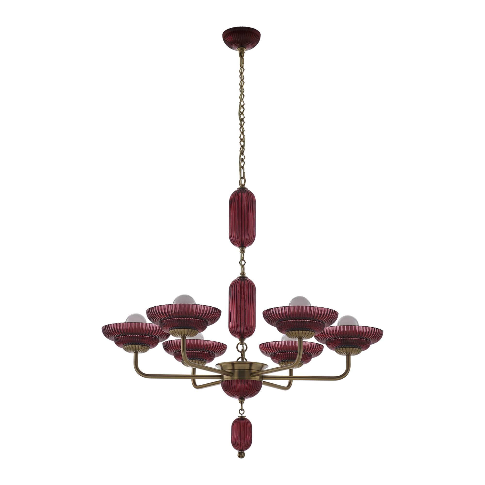 Verde 40 Inch Chandelier by Kalco Lighting