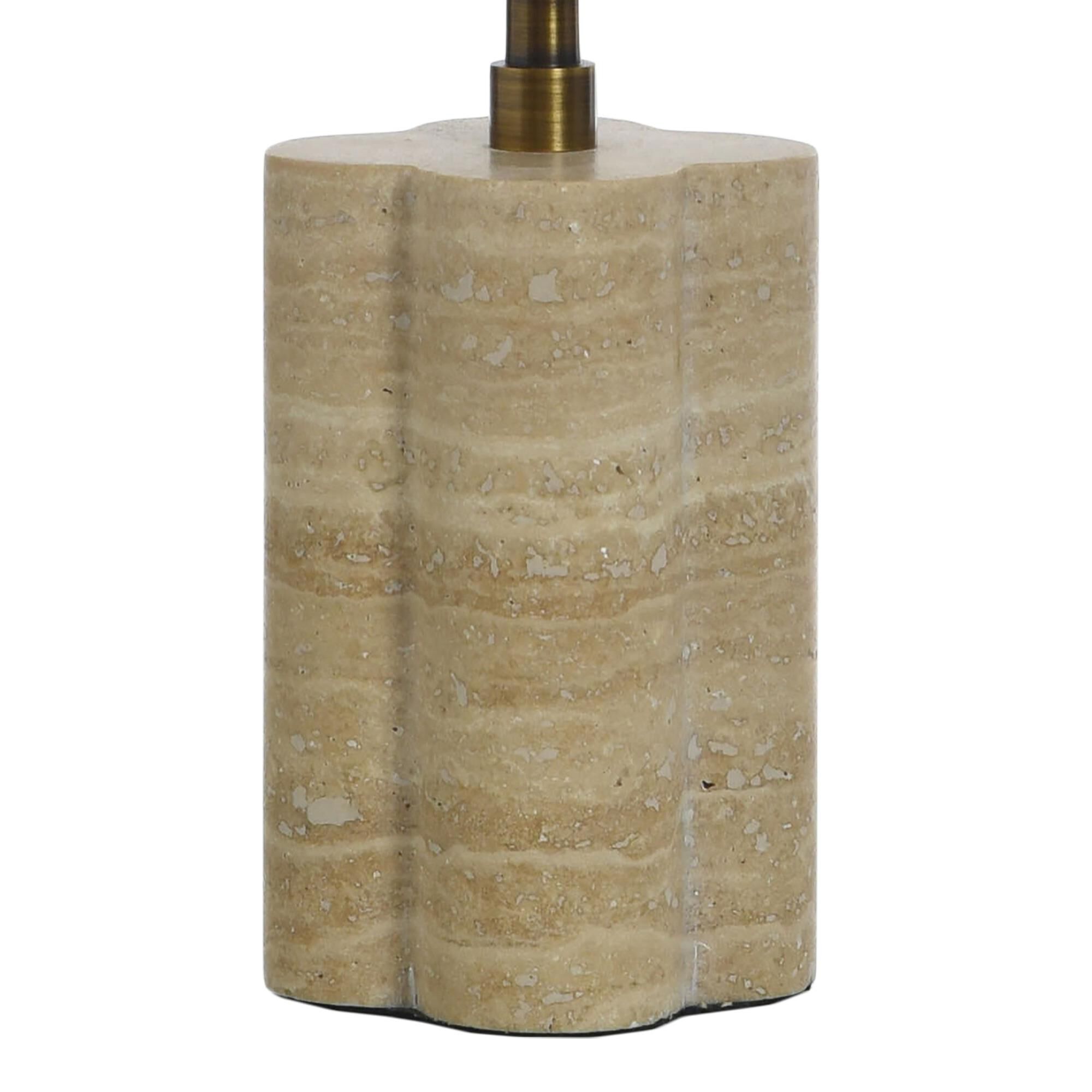 Shown in Travertine Beige finish