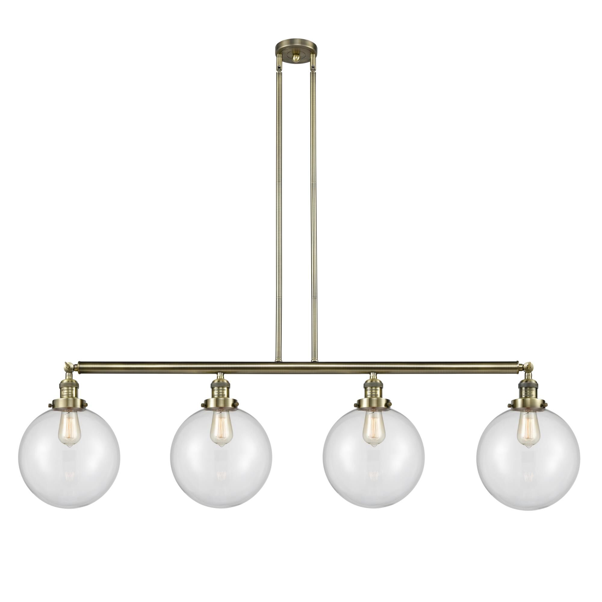 Bruno Marashlian X-Large Beacon 54 Inch 4 Light Linear Suspension Light by Innovations Lighting