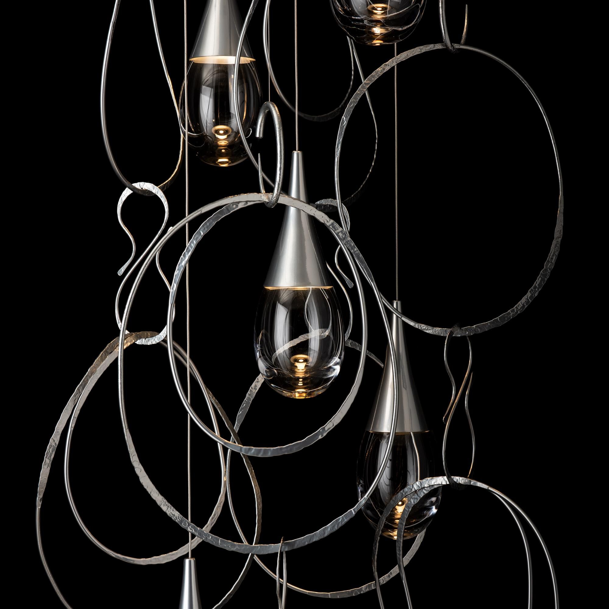 Lyric 31 Inch Multi Light Pendant by Hubbardton Forge