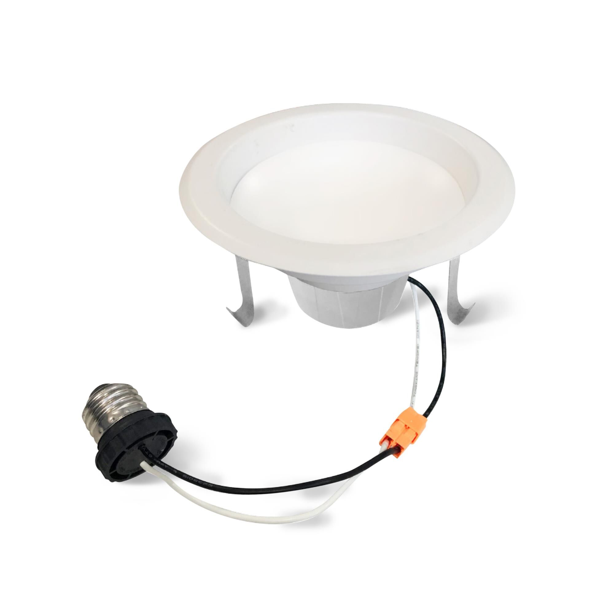 Shown in White finish