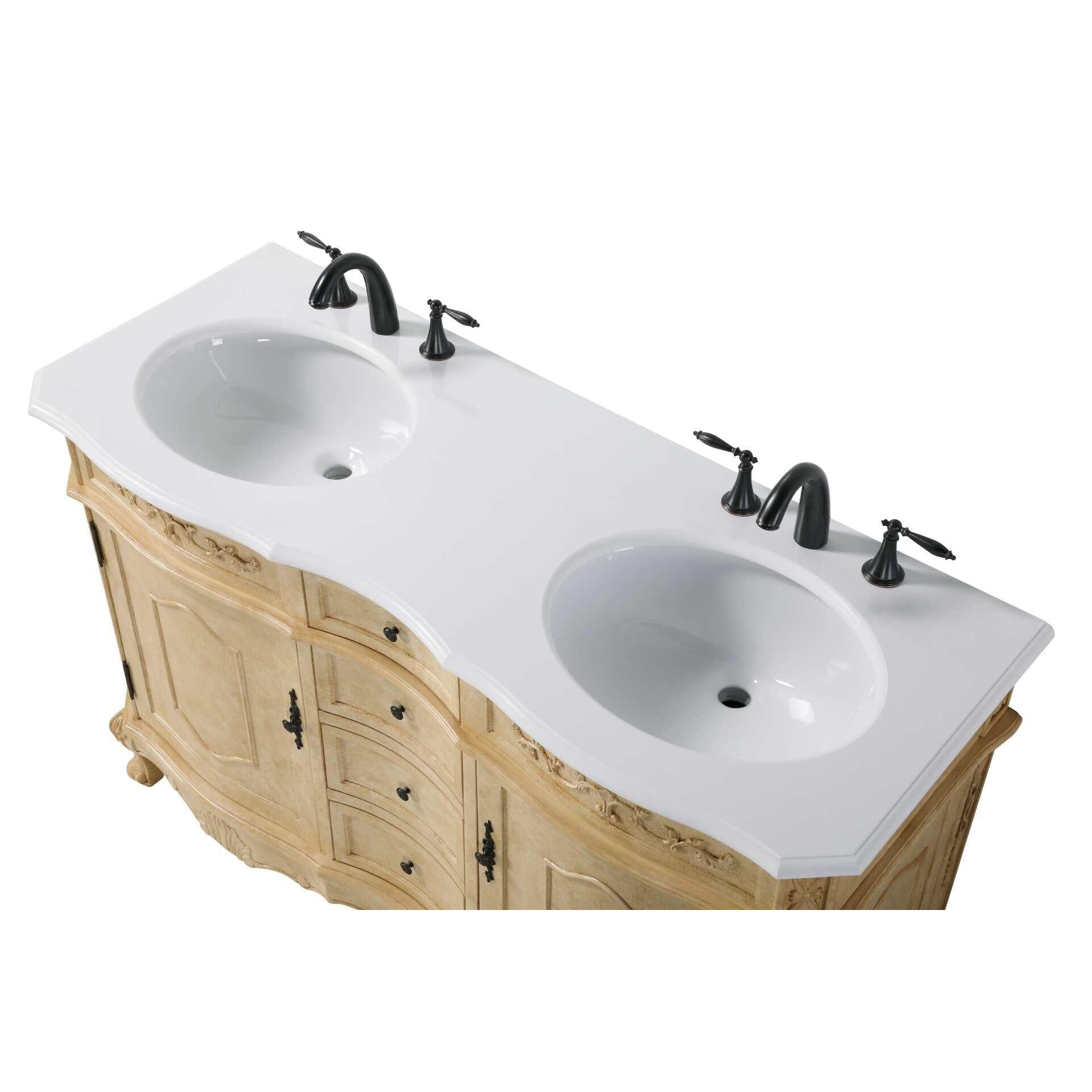 Shown in Antique Beige finish