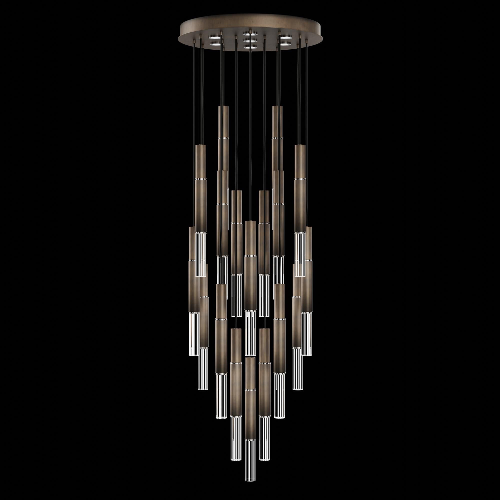 Antonia Antonia 31 Inch Multi Light Pendant by Fine Art Handcrafted Lighting