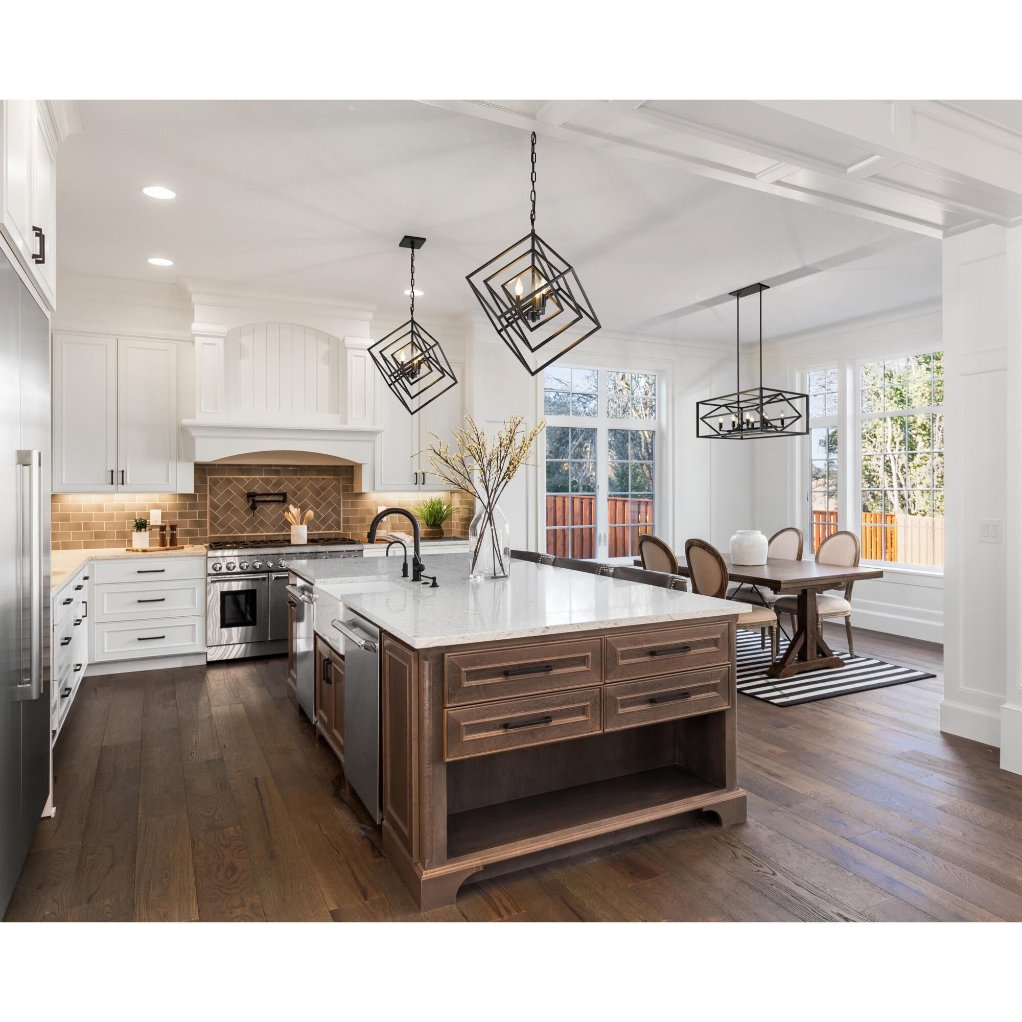 Euclid 23 Inch 3 Light Chandelier by Z-Lite