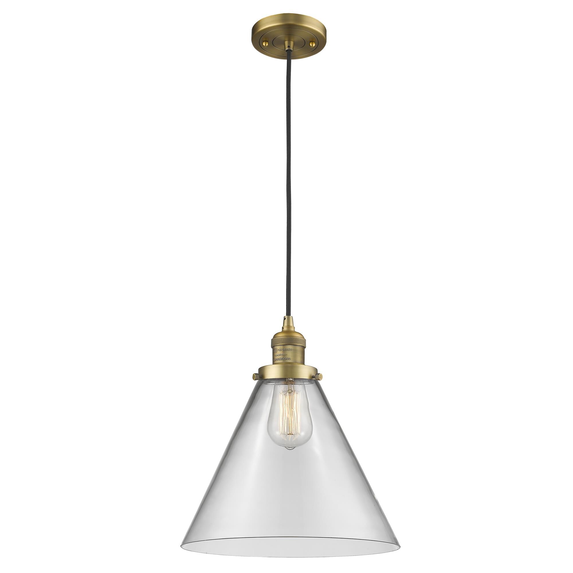 Innovations Lighting Bruno Marashlian X-Large Cone 12 Inch Mini Pendant