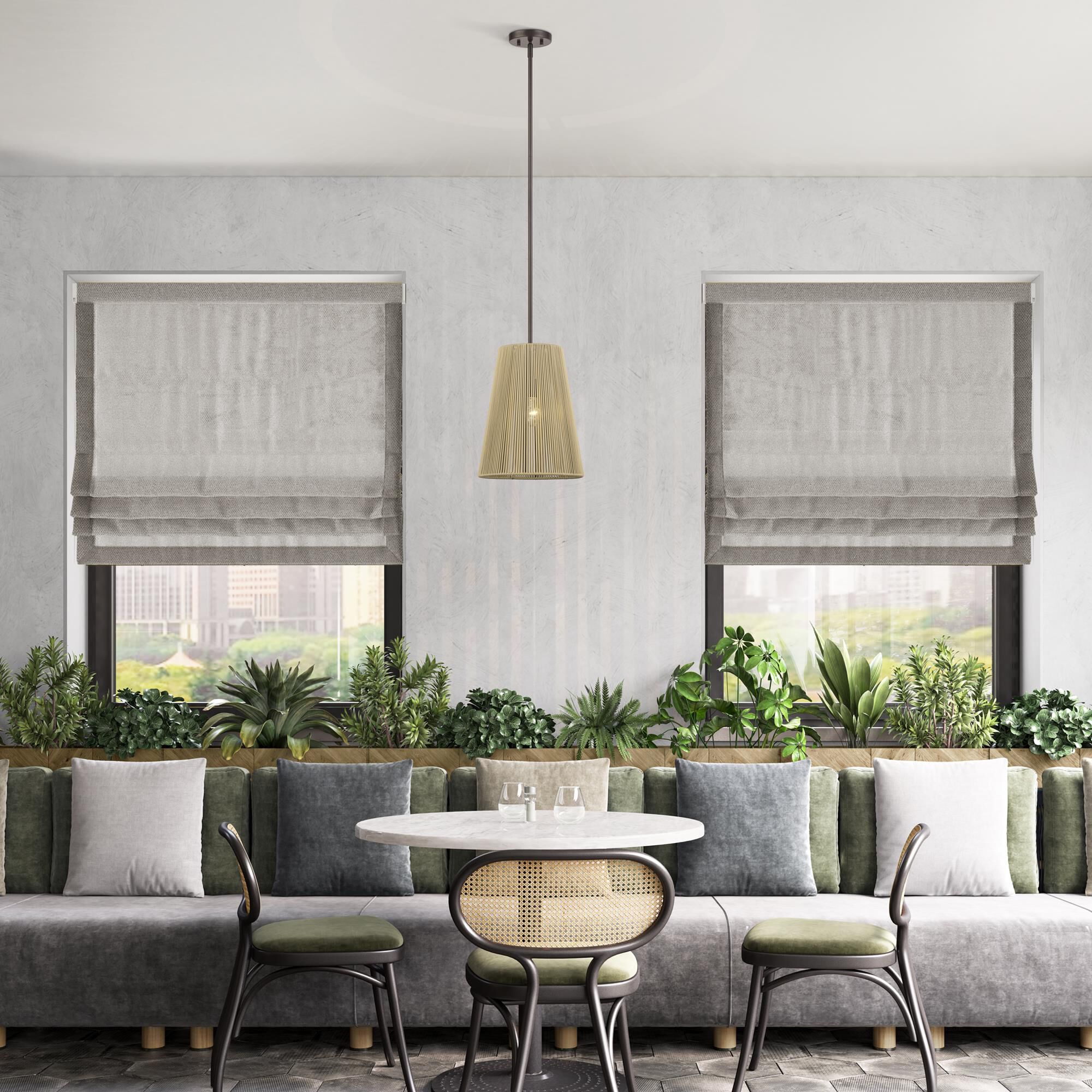 Florell 12 Inch Mini Pendant by Livex Lighting