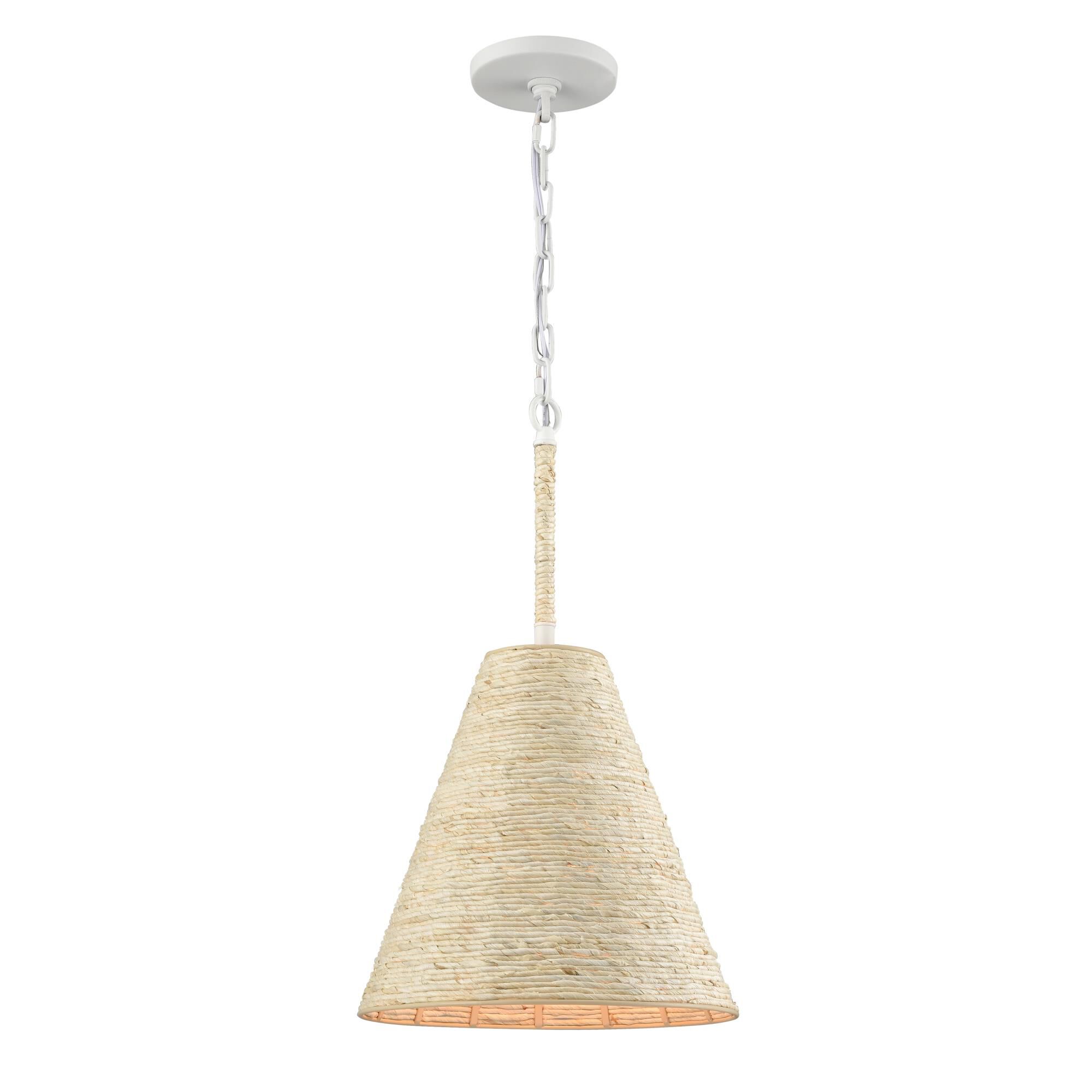 ELK Lighting Abaca 12 Inch Mini Pendant