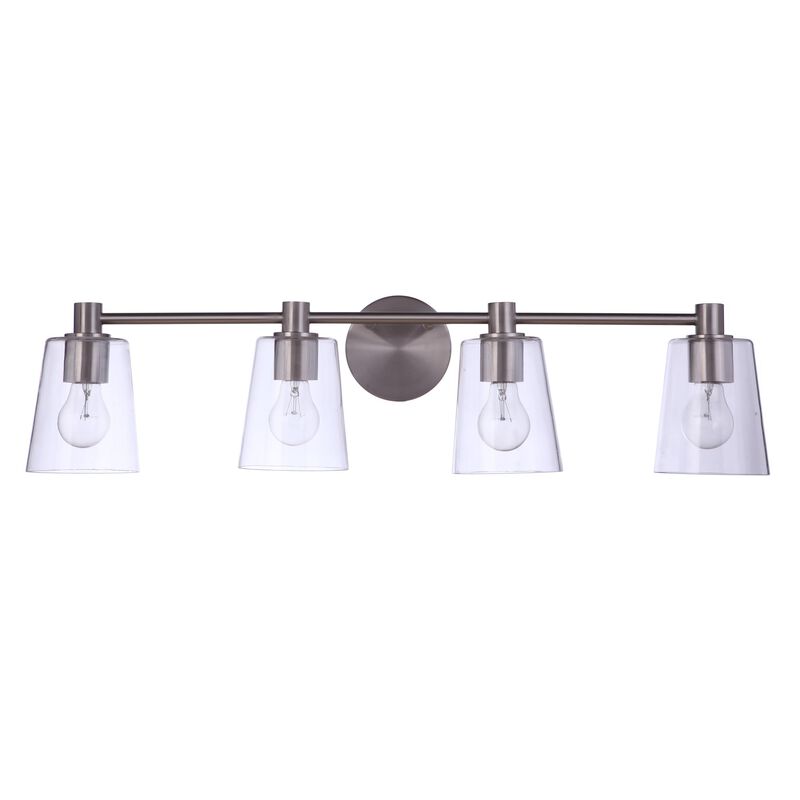 Emilio 32 Inch 4 Light Bath Vanity Light by Craftmade