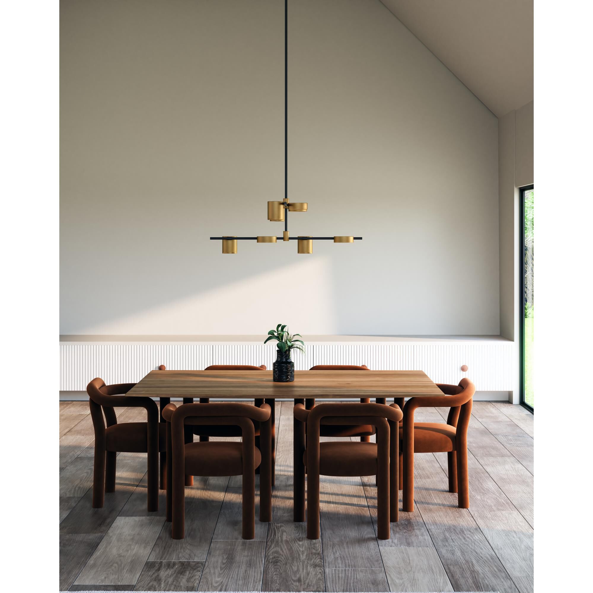 Ryan Pauly Jayden 40 Inch Chandelier by Kuzco Lighting