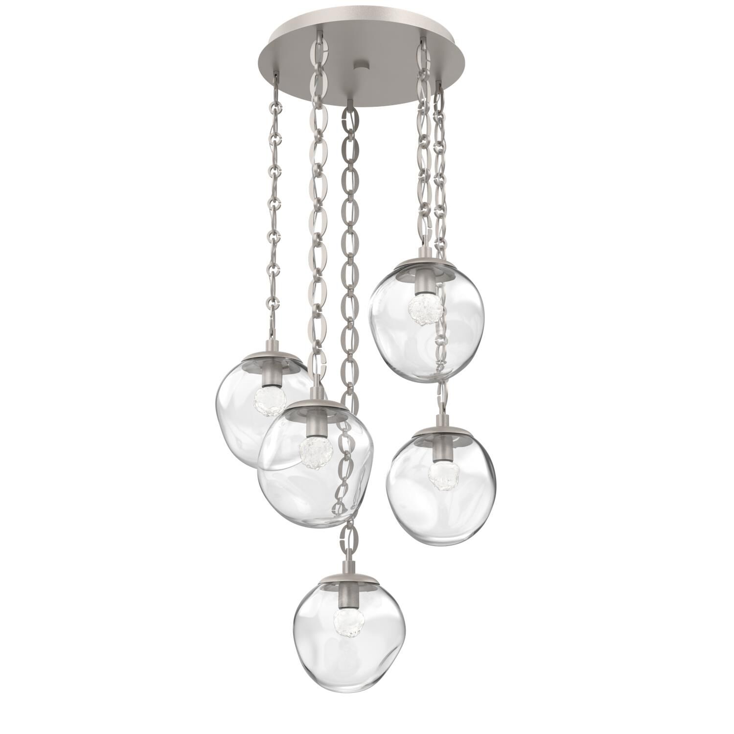 Levi Wilson Aster Led 24 Inch Multi Light Pendant by Hammerton Studio