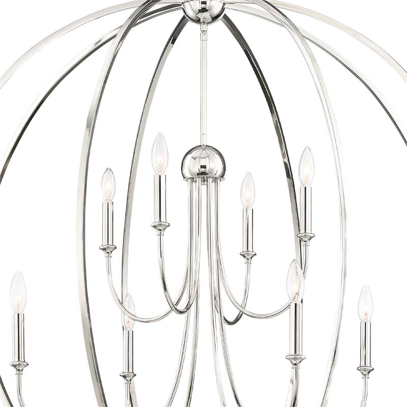 Libby Langdon Sylvan 40 Inch Chandelier by Crystorama