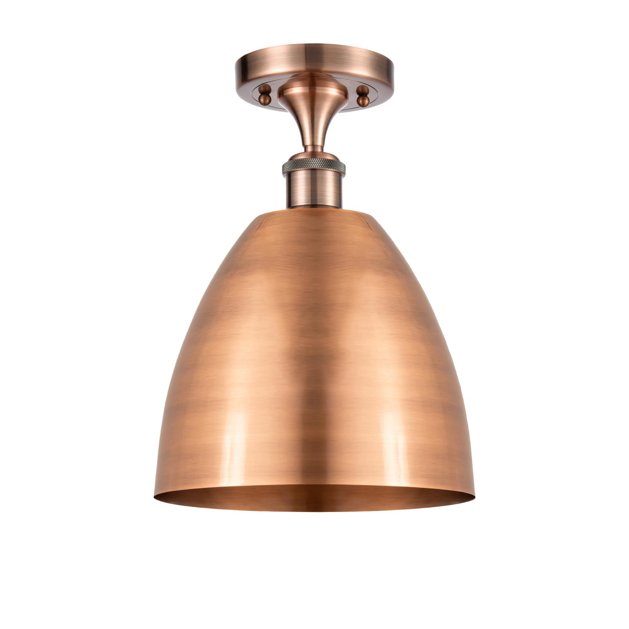 Bruno Marashlian Ballston Dome 9 Inch 1 Light Semi Flush Mount by Innovations Lighting