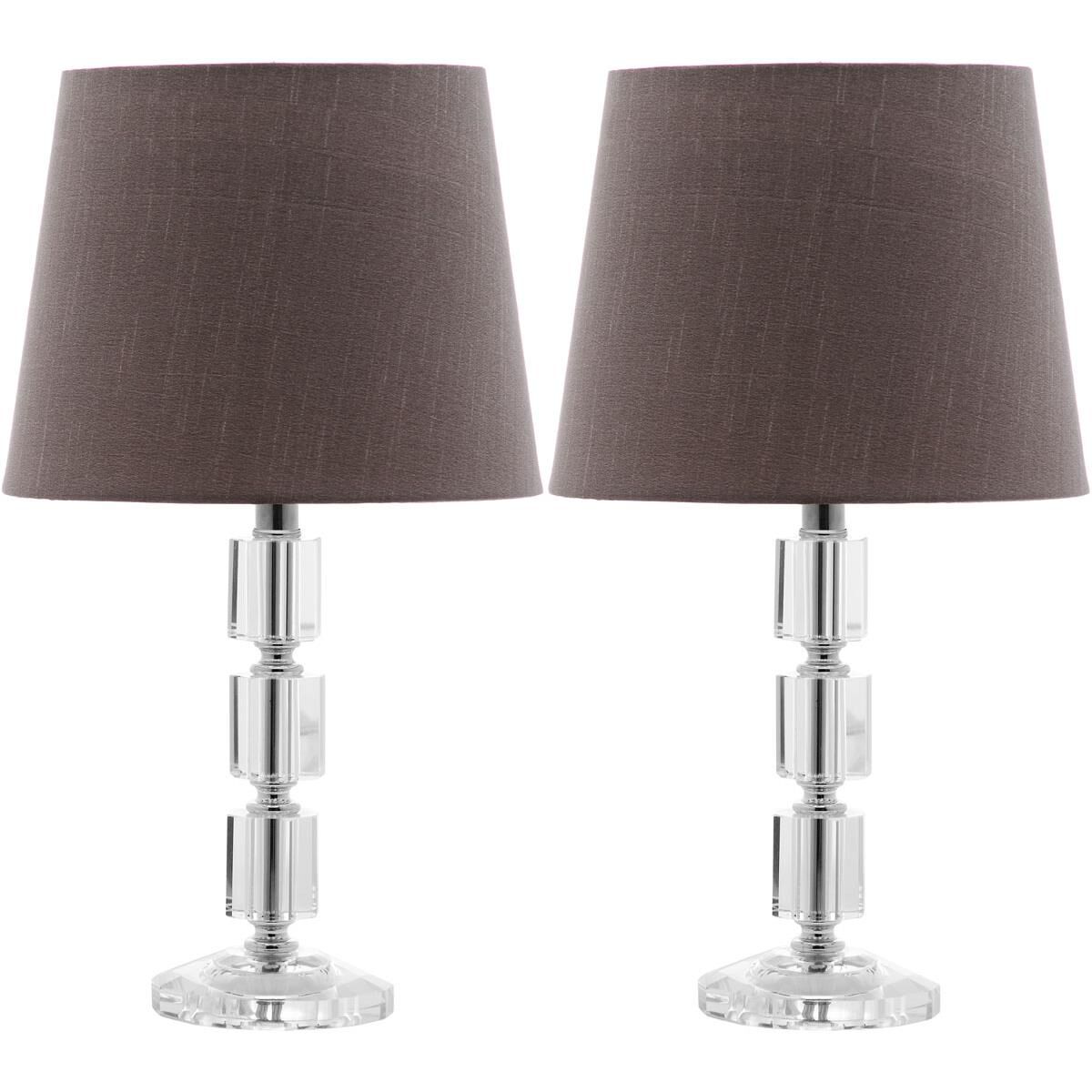 Erin Crystal Cube 16 Inch Accent Lamp by Safavieh