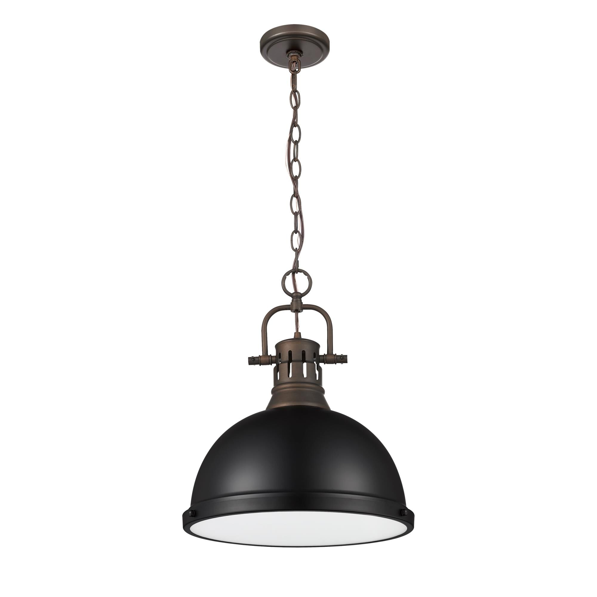 Duncan 14 Inch Large Pendant by Golden Lighting