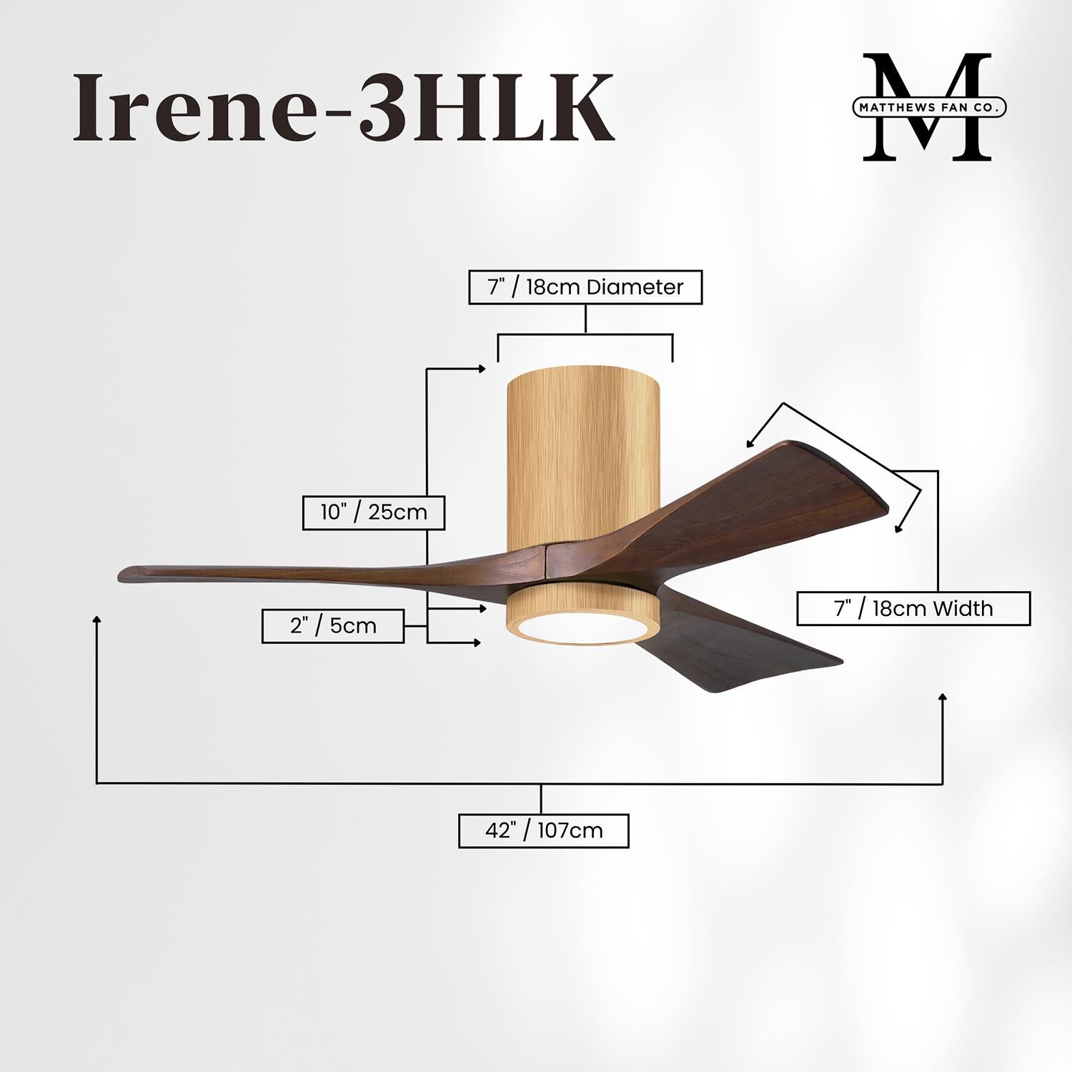 Shown in Light Maple finish